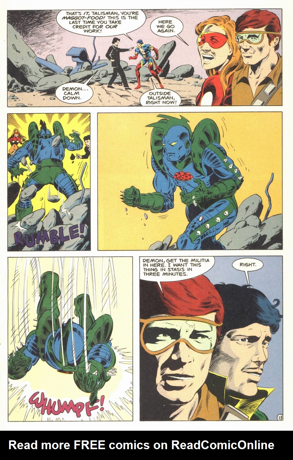 Read online Justice Machine featuring The Elementals comic -  Issue #1 - 14