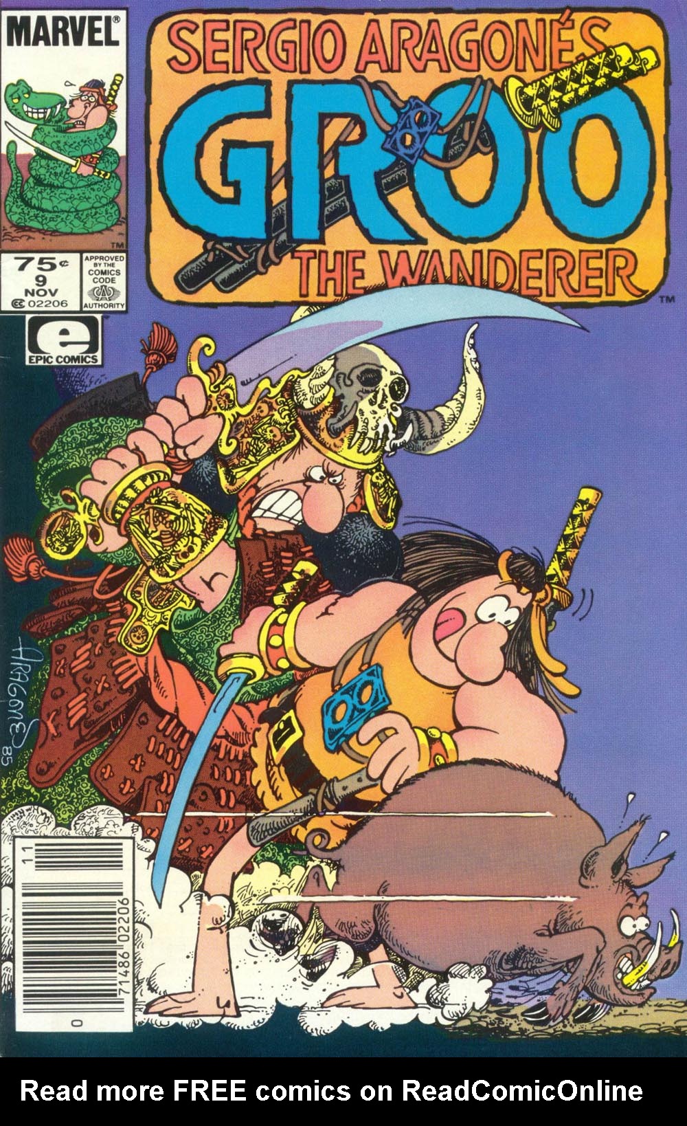 Read online Sergio Aragonés Groo the Wanderer comic -  Issue #9 - 1