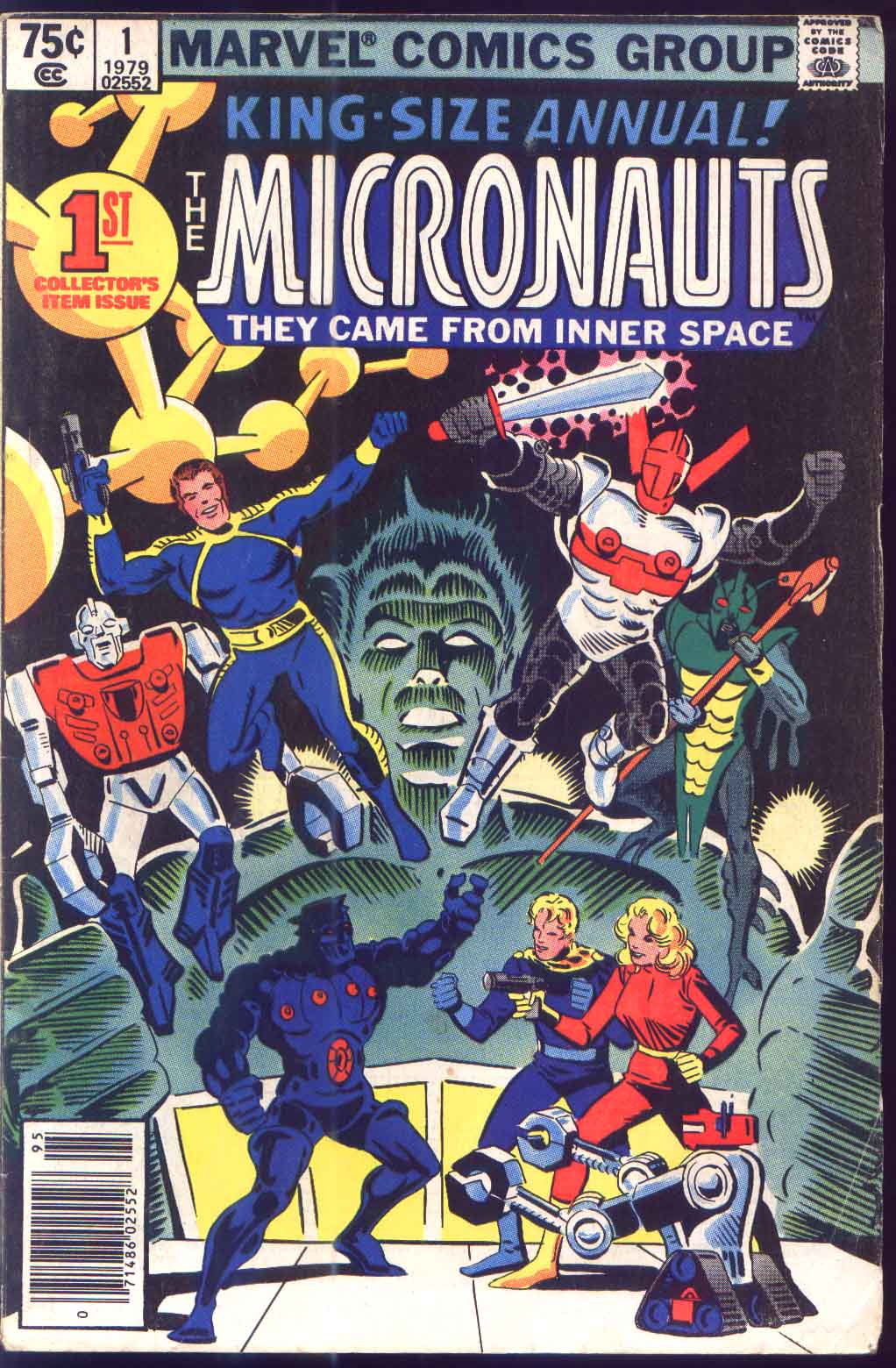 Read online Micronauts (1979) comic -  Issue # _Annual 1 - 1