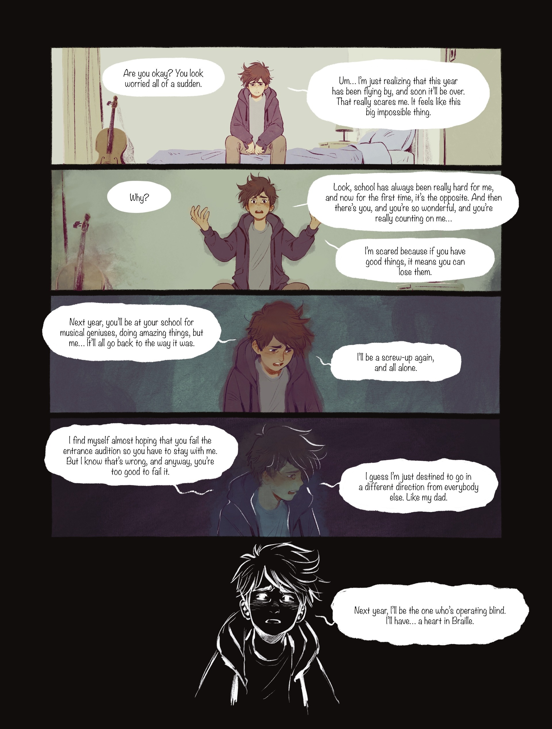 Read online My Heart in Braille comic -  Issue # TPB - 39