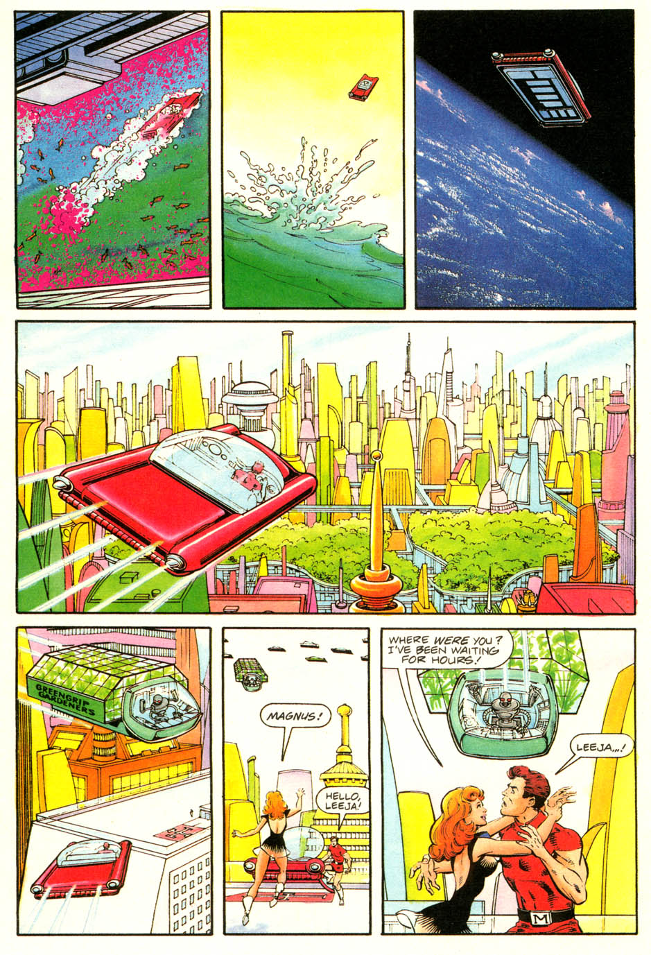 Read online Magnus Robot Fighter (1991) comic -  Issue #1 - 13