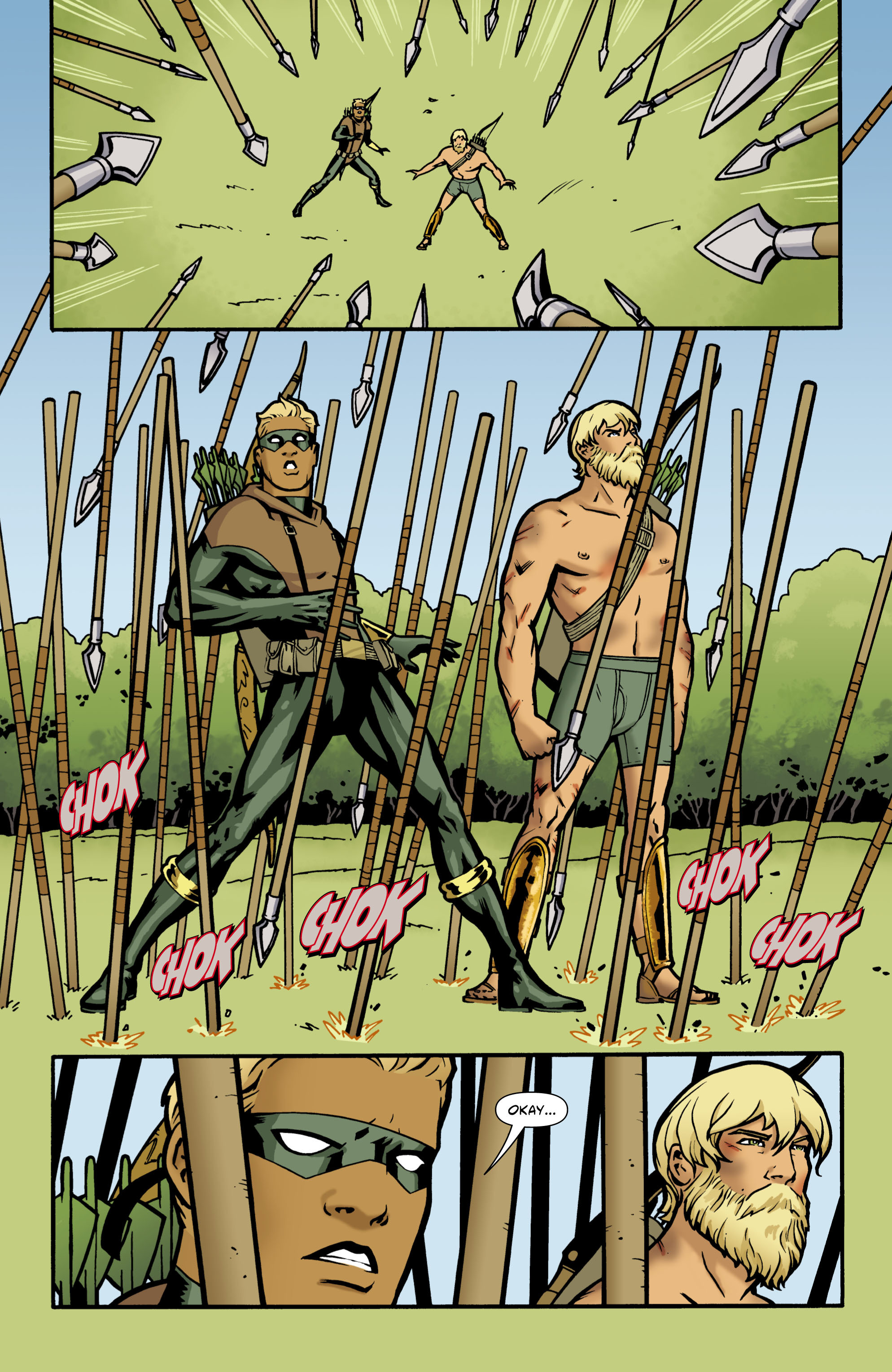 Read online Green Arrow/Black Canary comic -  Issue #2 - 21