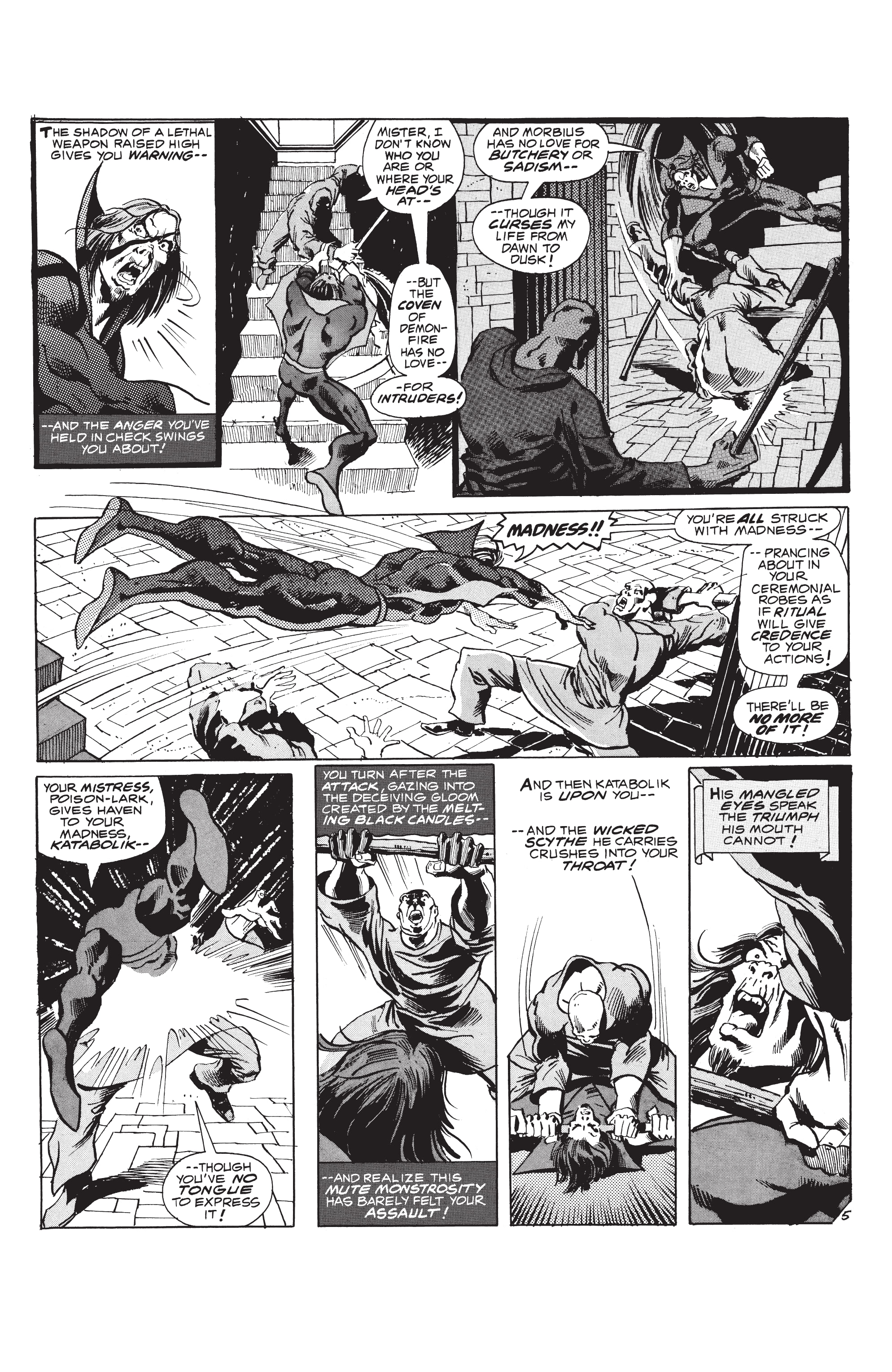Read online Morbius Epic Collection comic -  Issue # The Living Vampire (Part 3) - 47