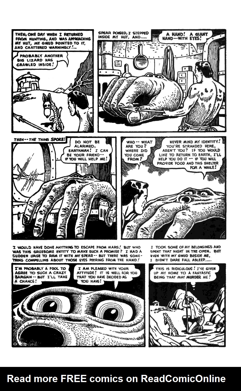 Read online Basil Wolverton's Planet of Terror comic -  Issue # Full - 28