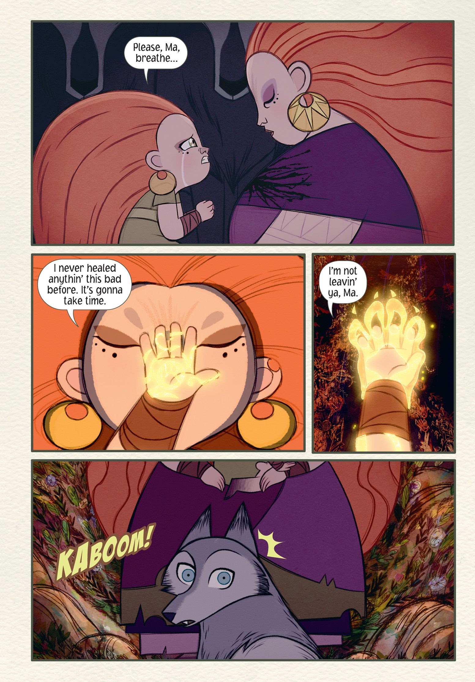 Read online Wolfwalkers: The Graphic Novel comic -  Issue # TPB (Part 3) - 28