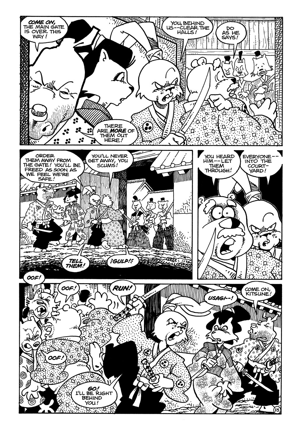 Read online Usagi Yojimbo (1987) comic -  Issue #37 - 17