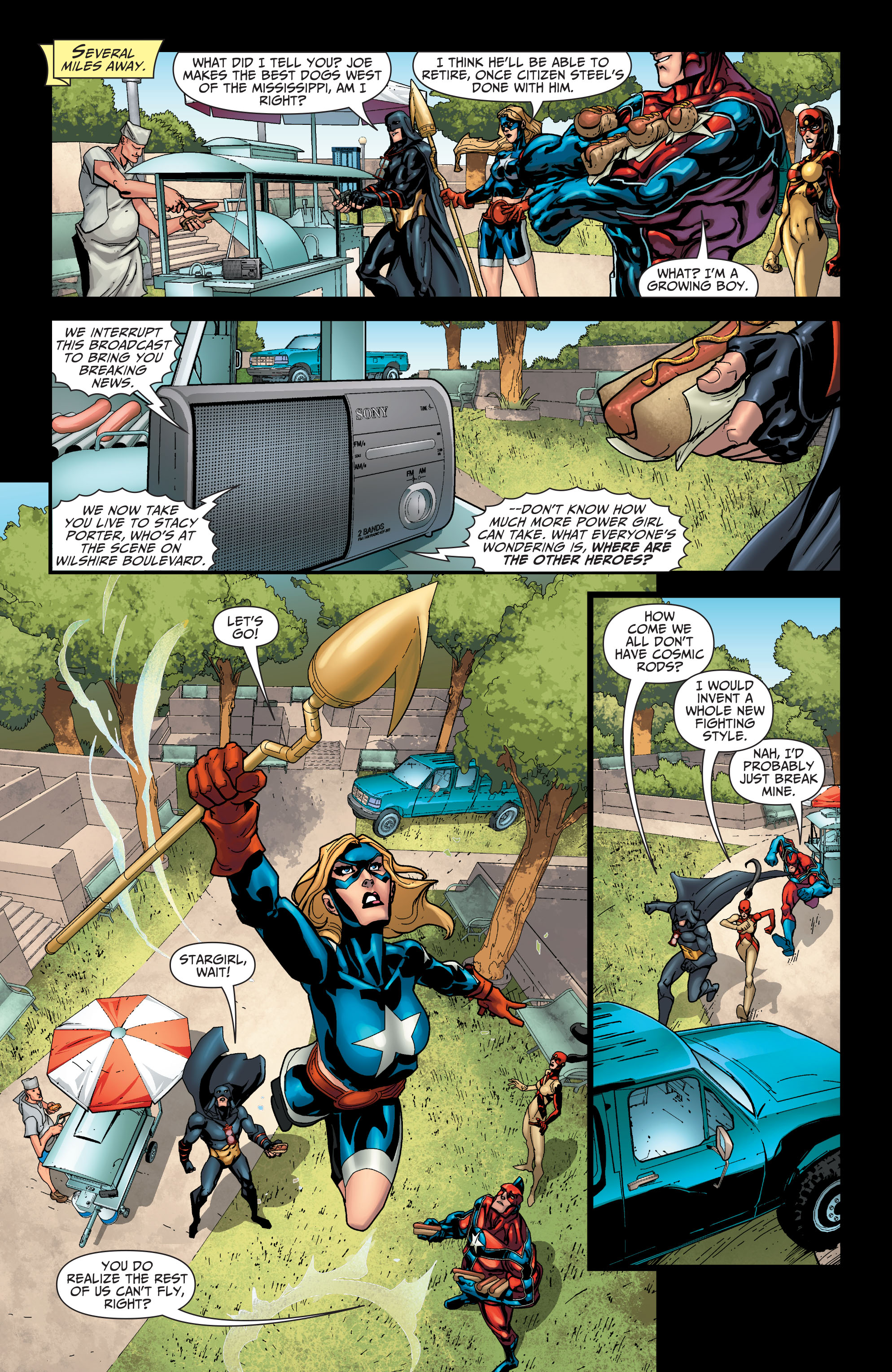 Read online JSA All-Stars (2010) comic -  Issue #10 - 11