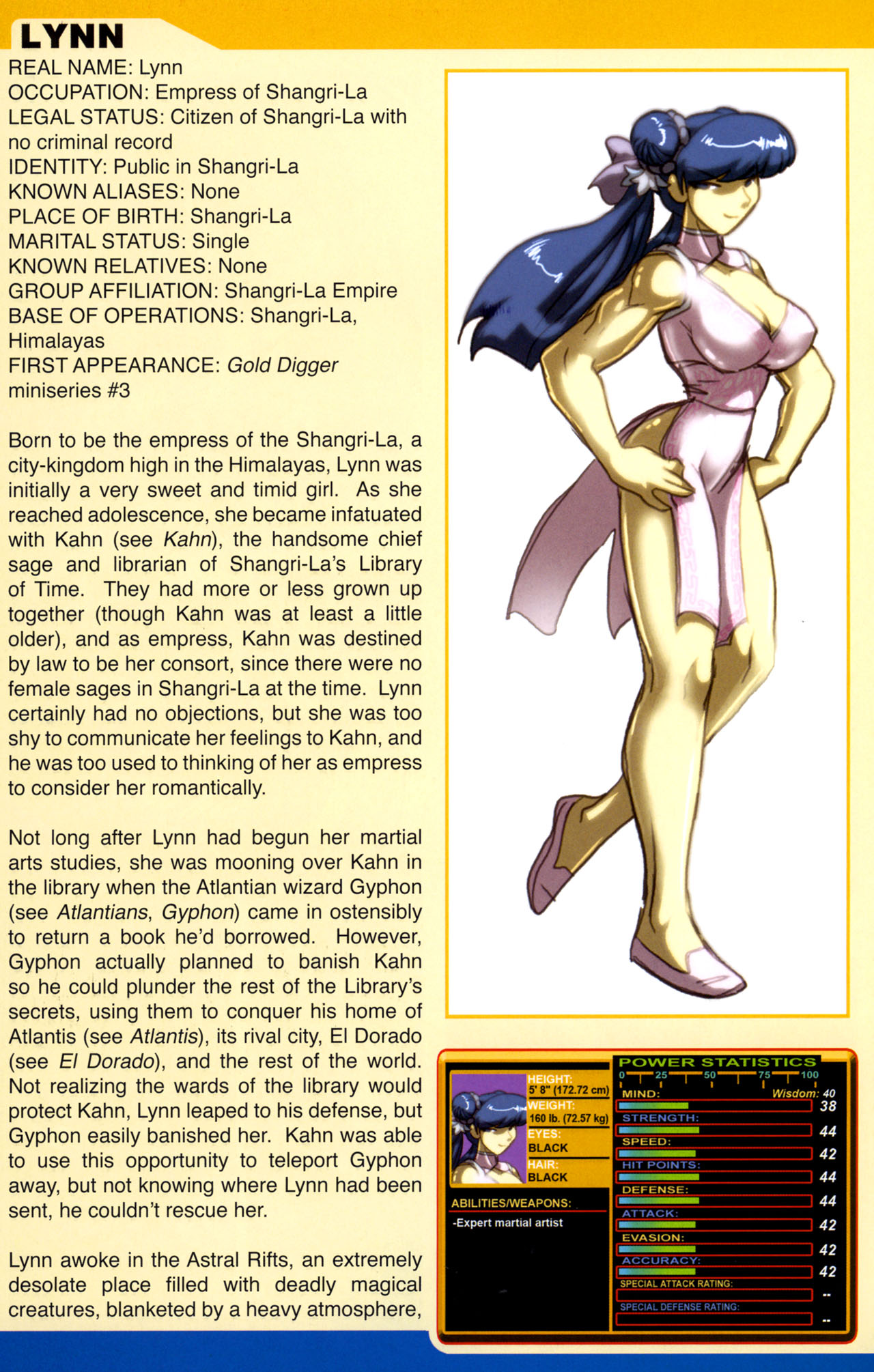 Read online Gold Digger Sourcebook: The Official Handbook of the GD Universe comic -  Issue #8 - 26