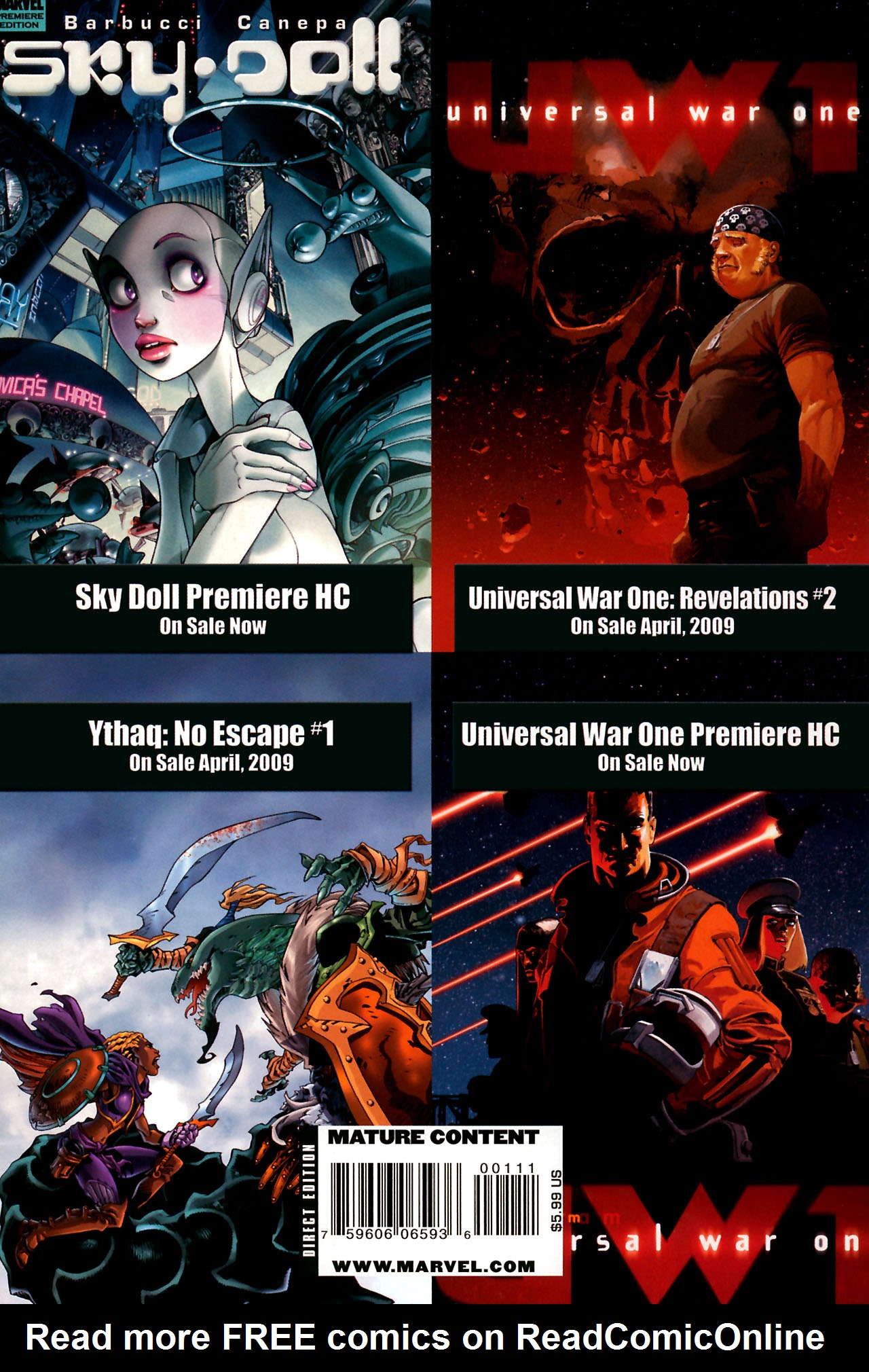 Read online Universal War One: Revelations comic -  Issue #1 - 53
