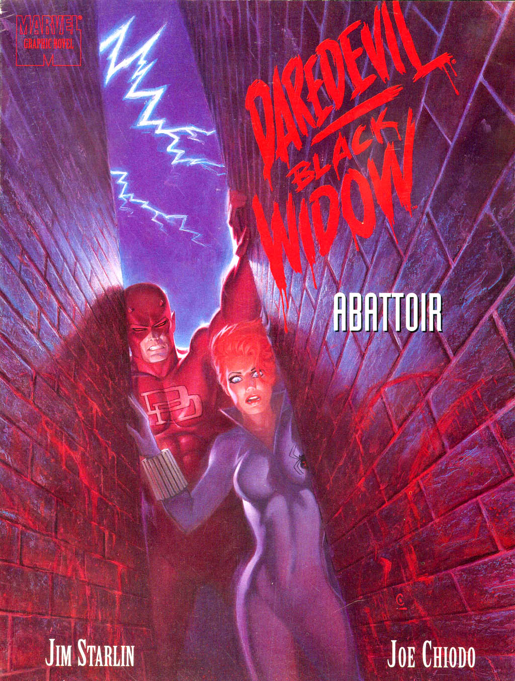 Read online Marvel Graphic Novel comic -  Issue #75 - Daredevil Black Widow - Abattoir - 1