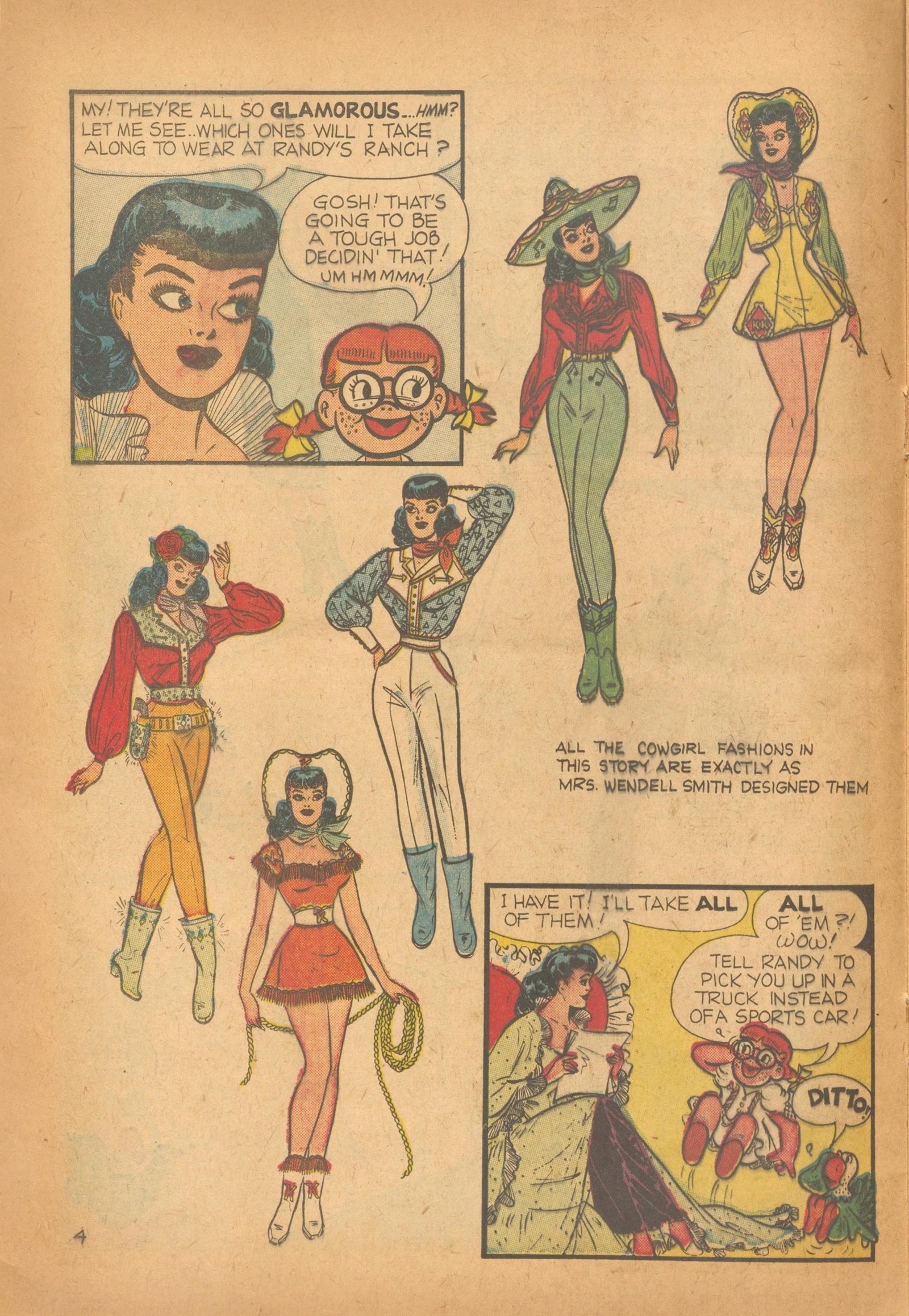 Read online Katy Keene Fashion Book comic -  Issue #17 - 12