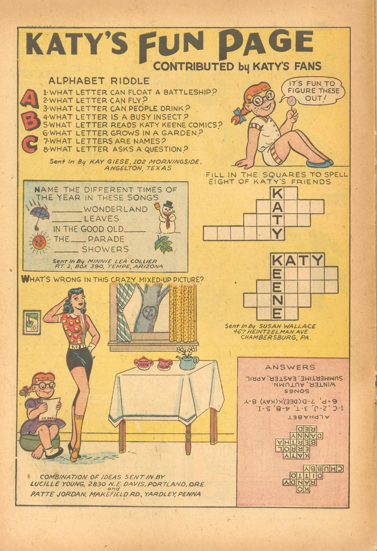 Read online Katy Keene (1949) comic -  Issue #32 - 8