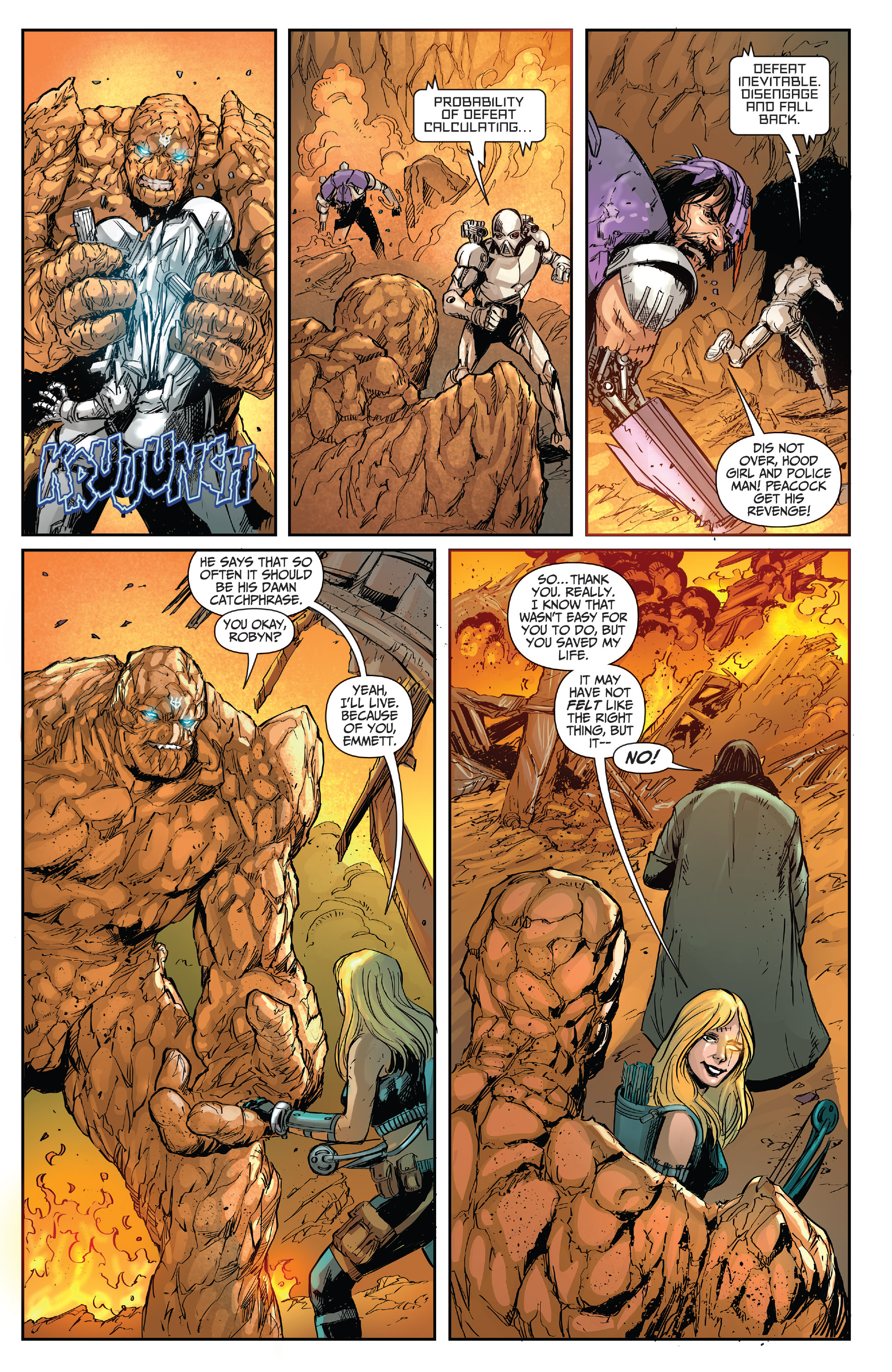 Read online Robyn Hood: Vigilante comic -  Issue #5 - 18