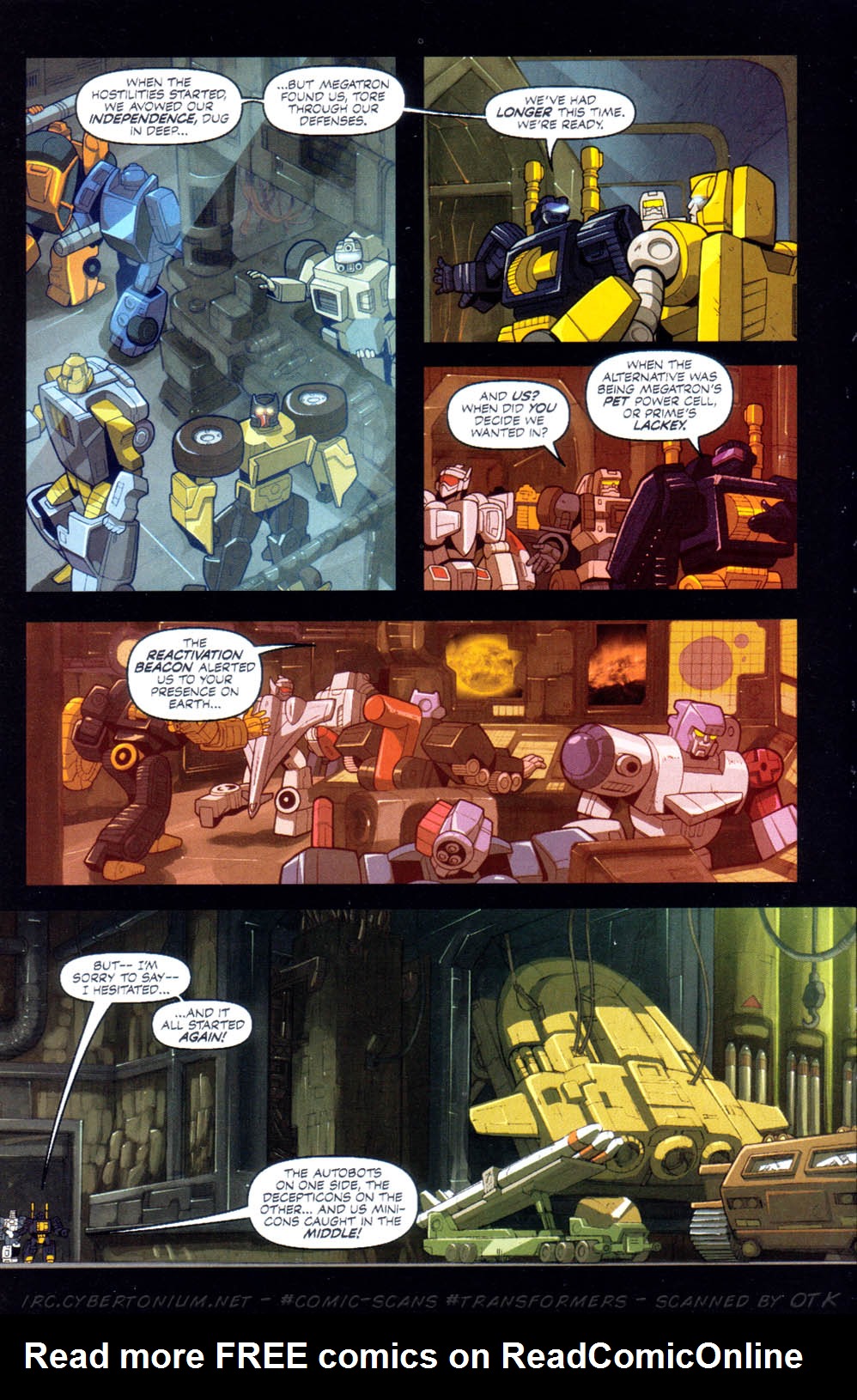 Read online Transformers Armada comic -  Issue #9 - 14