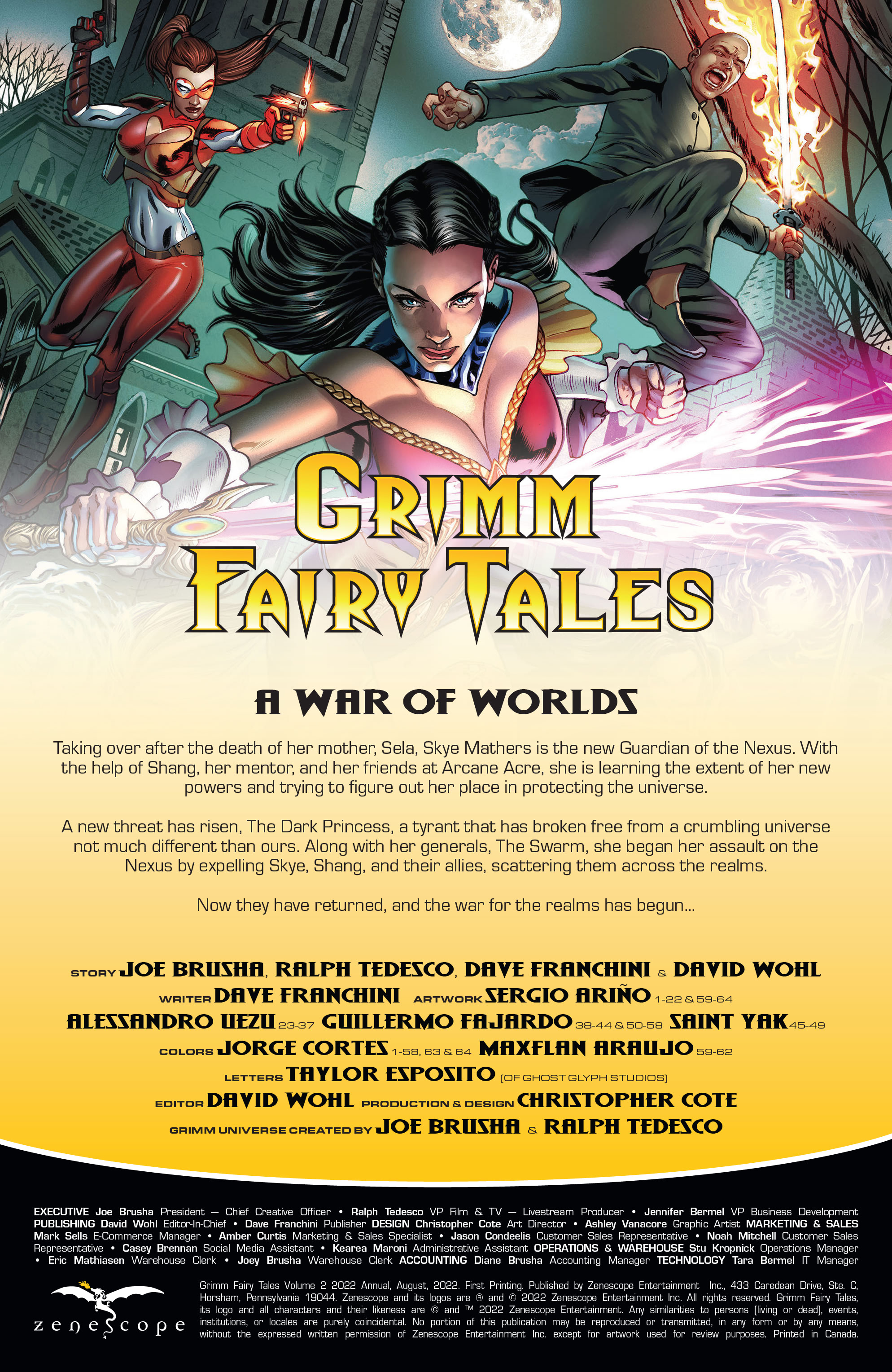Read online Grimm Fairy Tales 2022 Annual comic -  Issue # Full - 2
