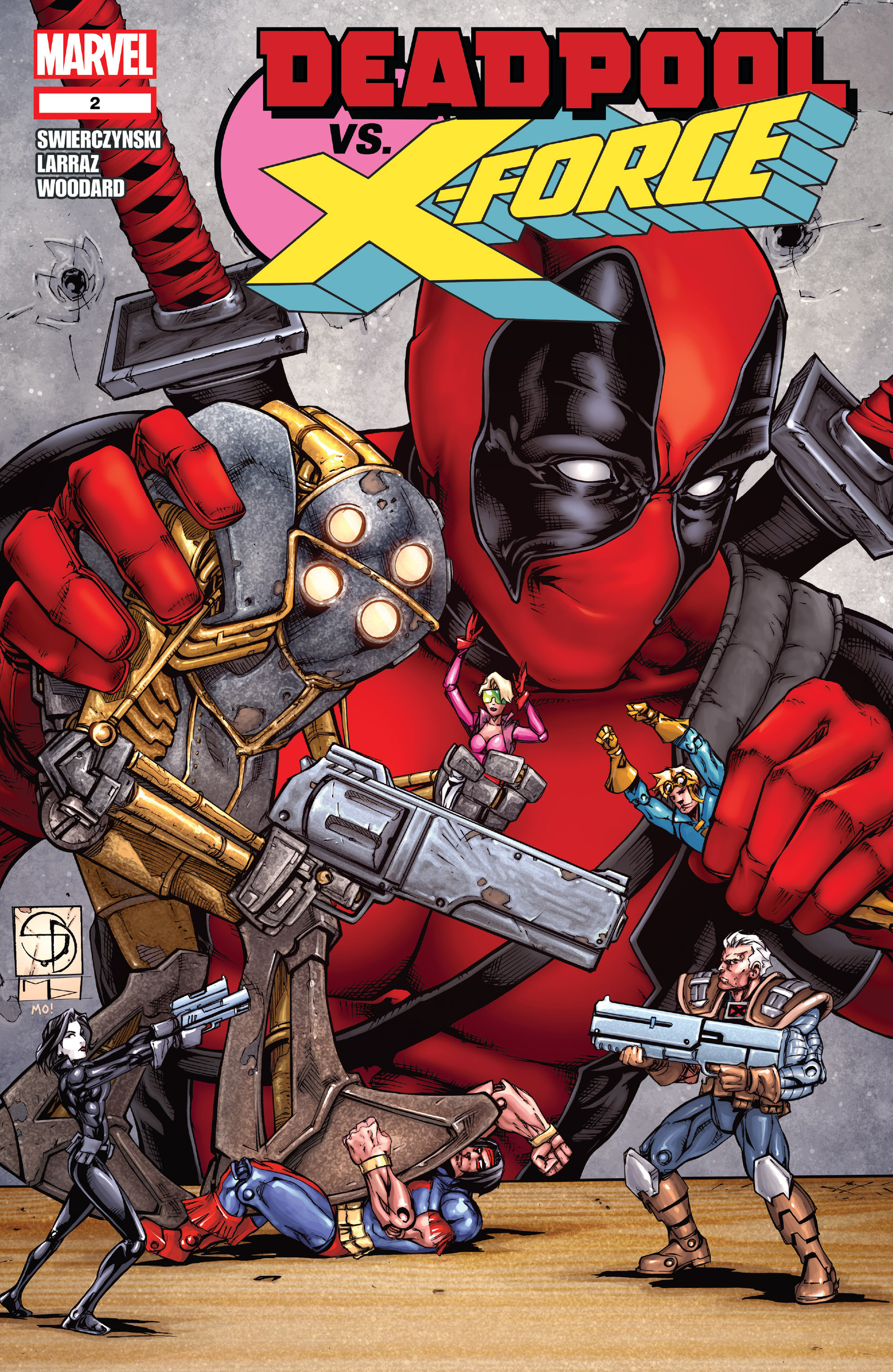 Read online Deadpool vs. X-Force comic -  Issue #2 - 1