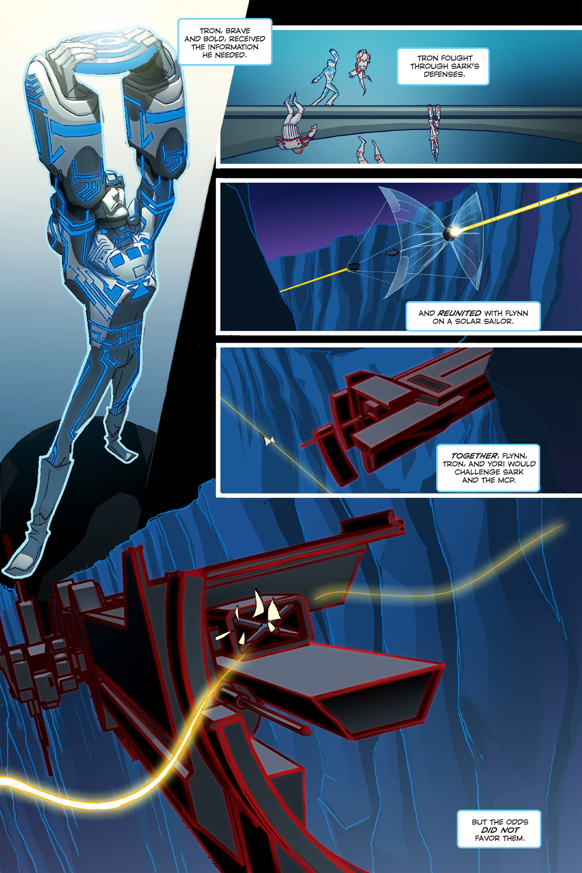 Read online TRON: Betrayal comic -  Issue # TPB - 9
