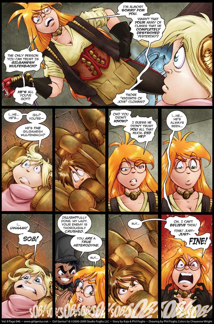 Read online Girl Genius (2002) comic -  Issue #9 - 47