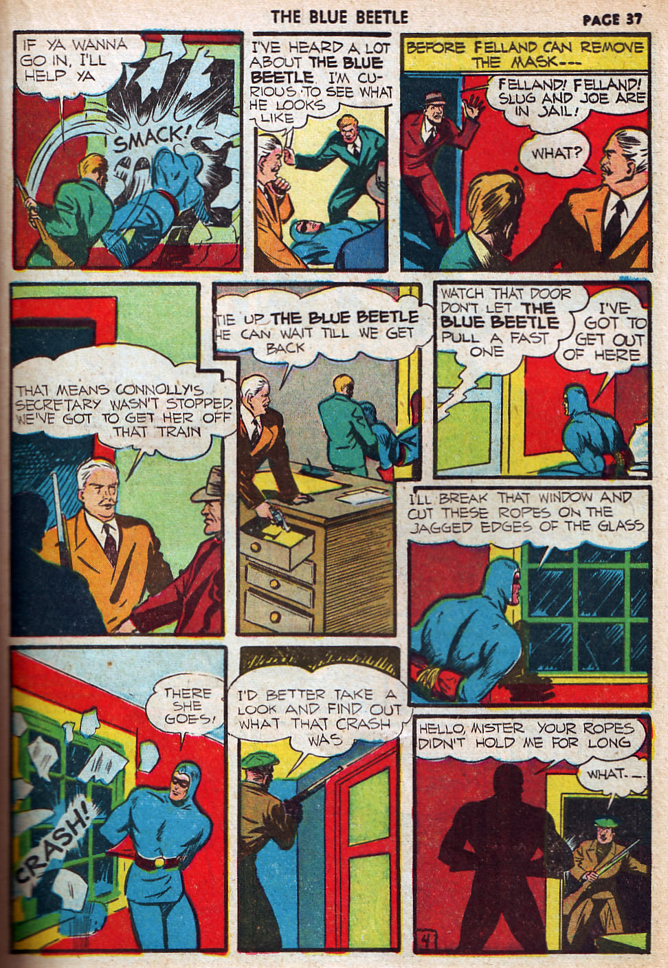 Read online The Blue Beetle comic -  Issue #11 - 39