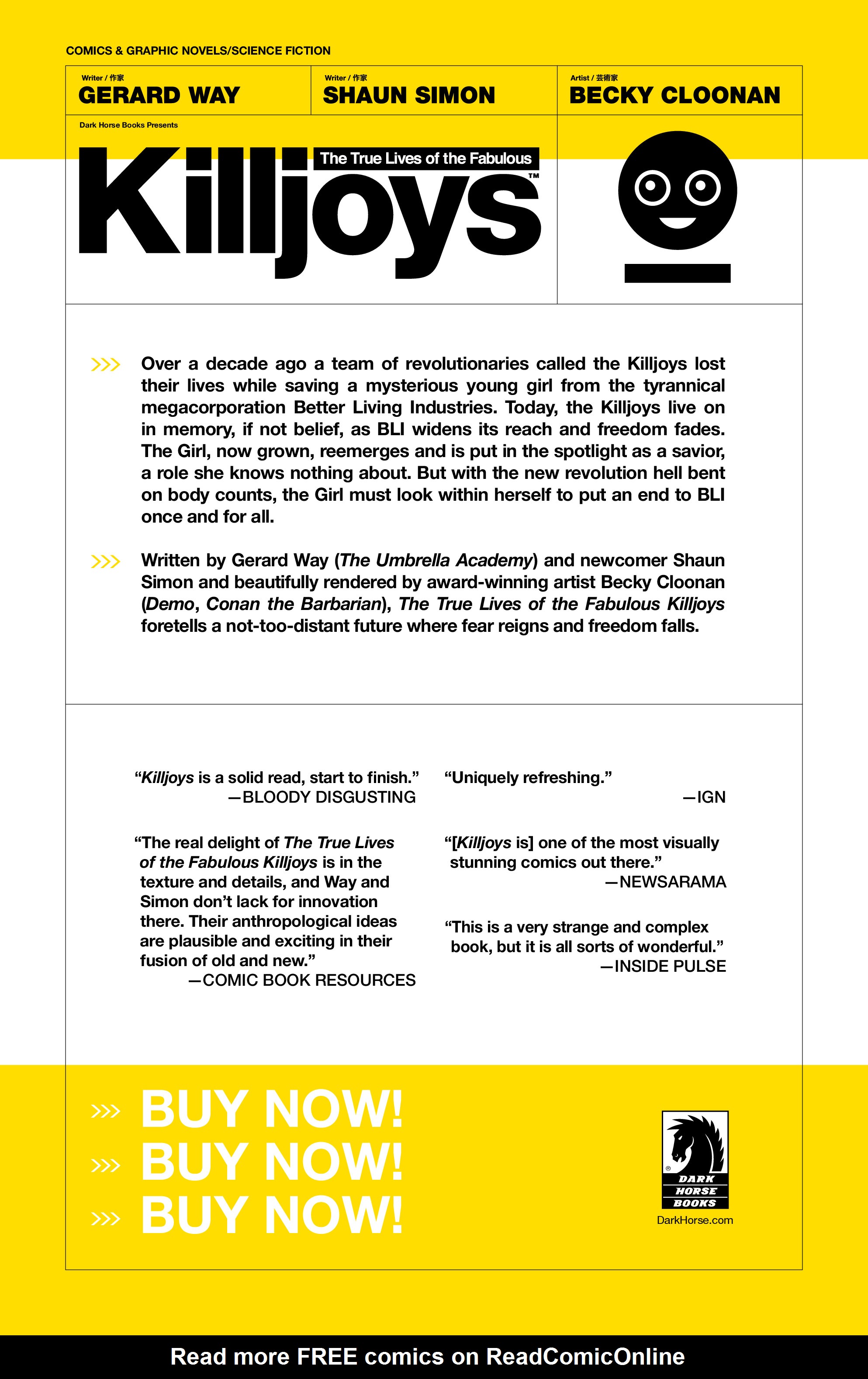 Read online The True Lives Of The Fabulous Killjoys comic -  Issue # _TPB (Part 2) - 61