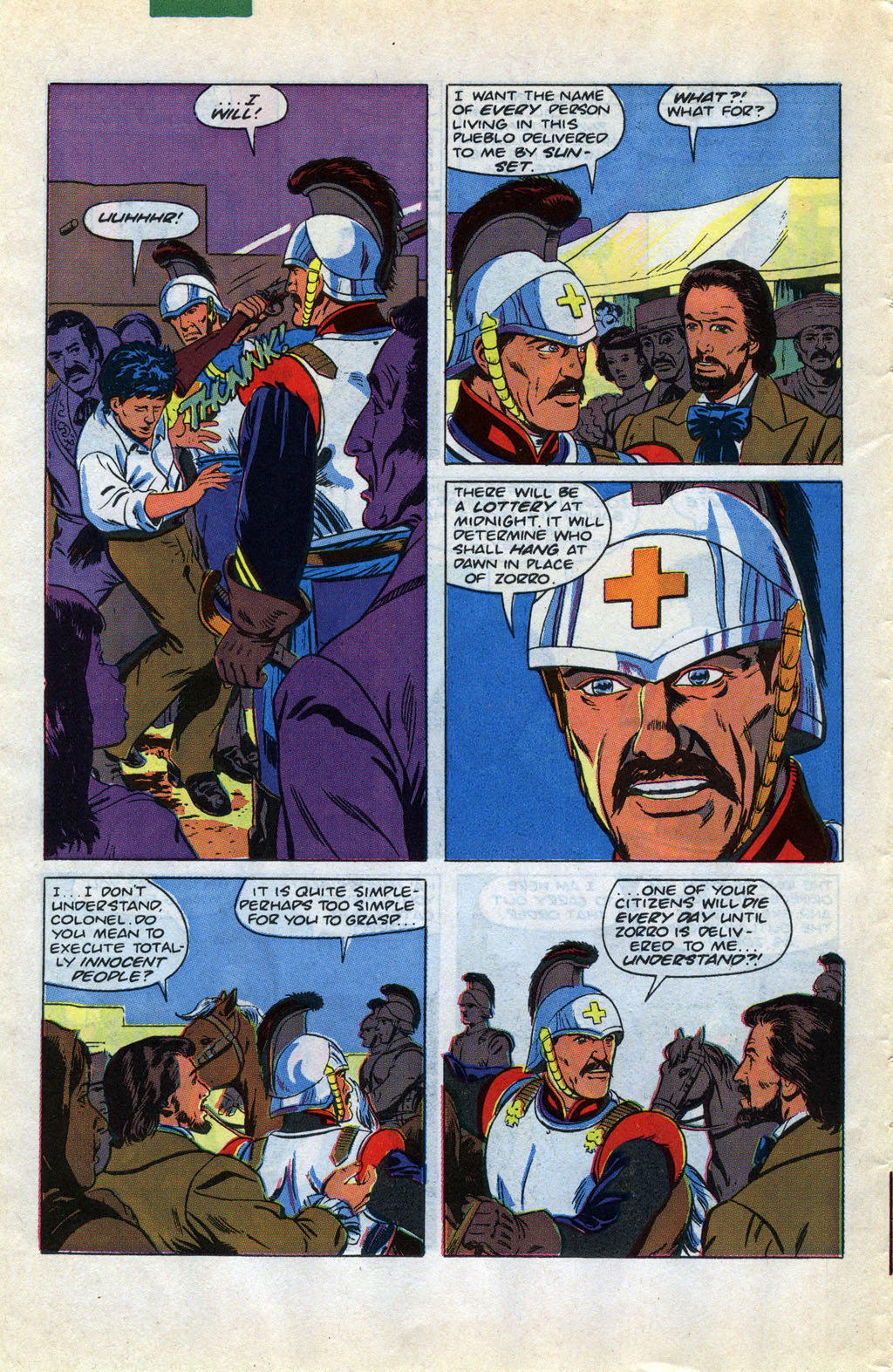 Read online Zorro (1990) comic -  Issue #5 - 6