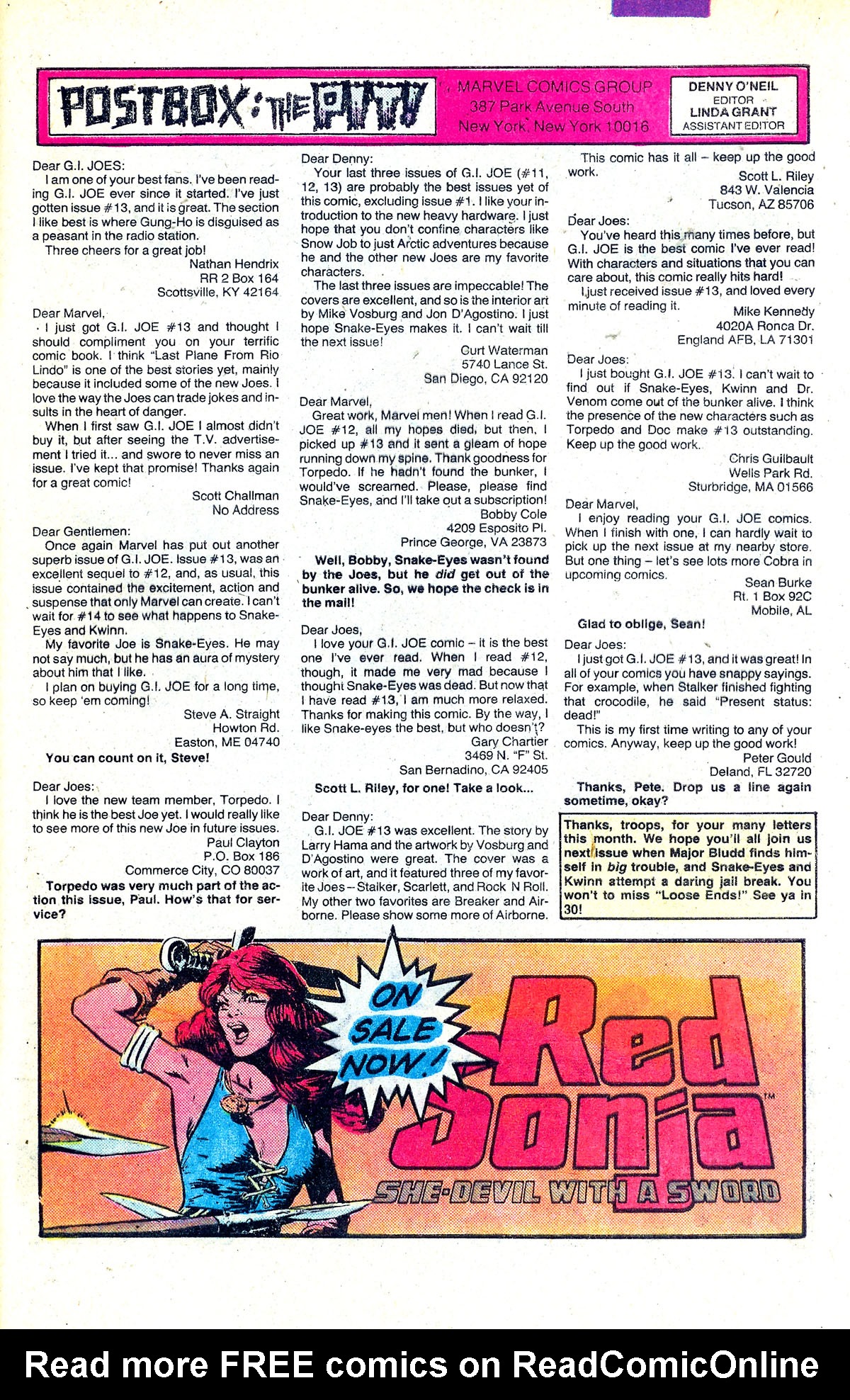 Read online G.I. Joe: A Real American Hero comic -  Issue #16 - 24