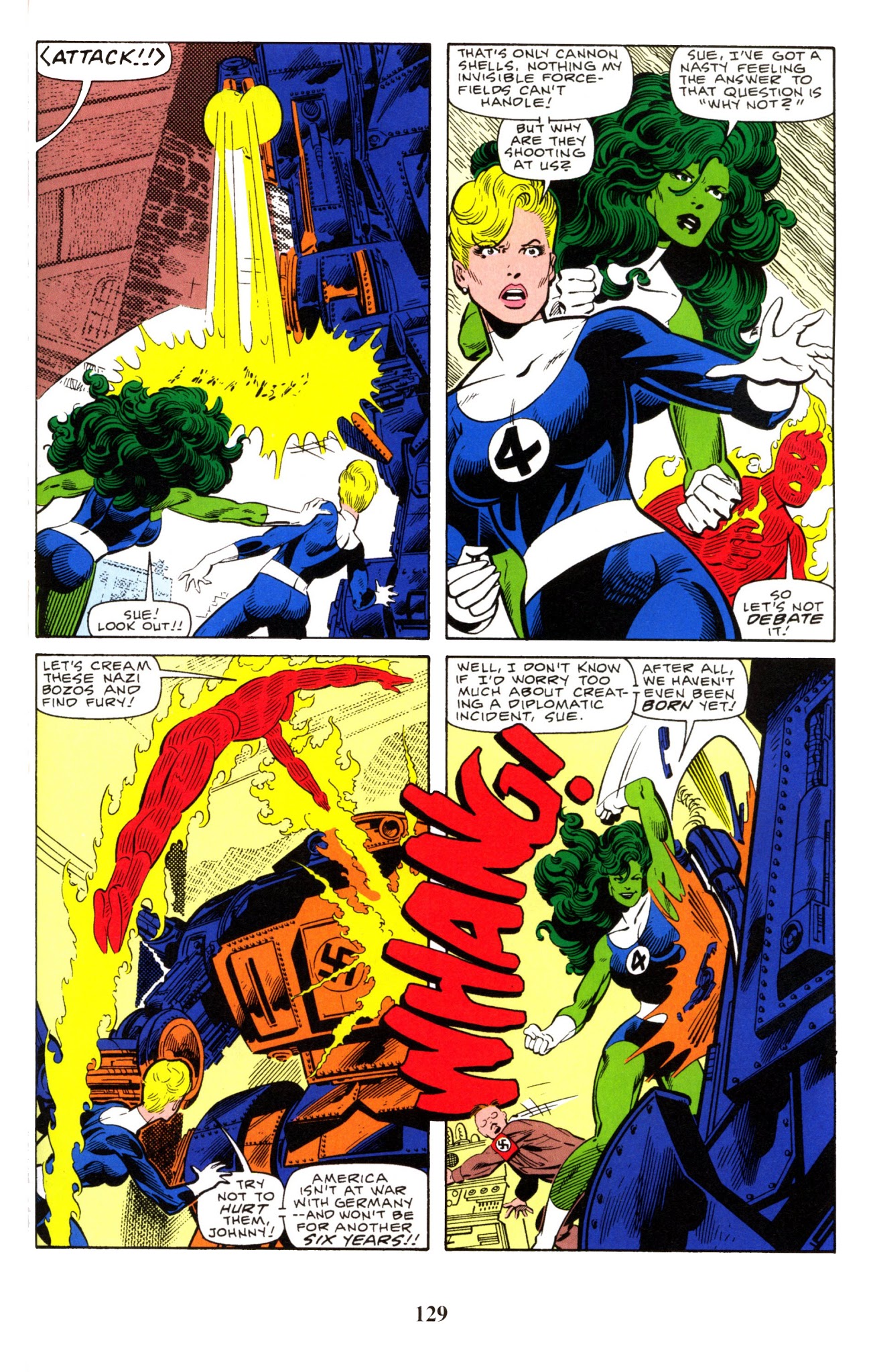 Read online Fantastic Four Visionaries: John Byrne comic -  Issue # TPB 8 - 130