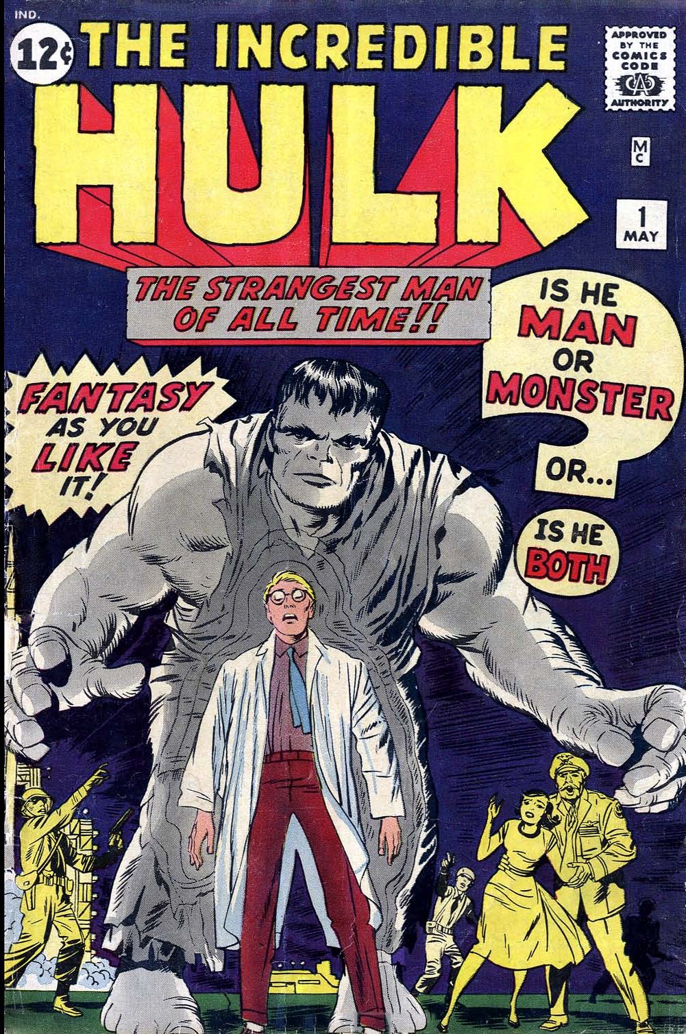 Read online The Incredible Hulk (1962) comic -  Issue #1 - 1