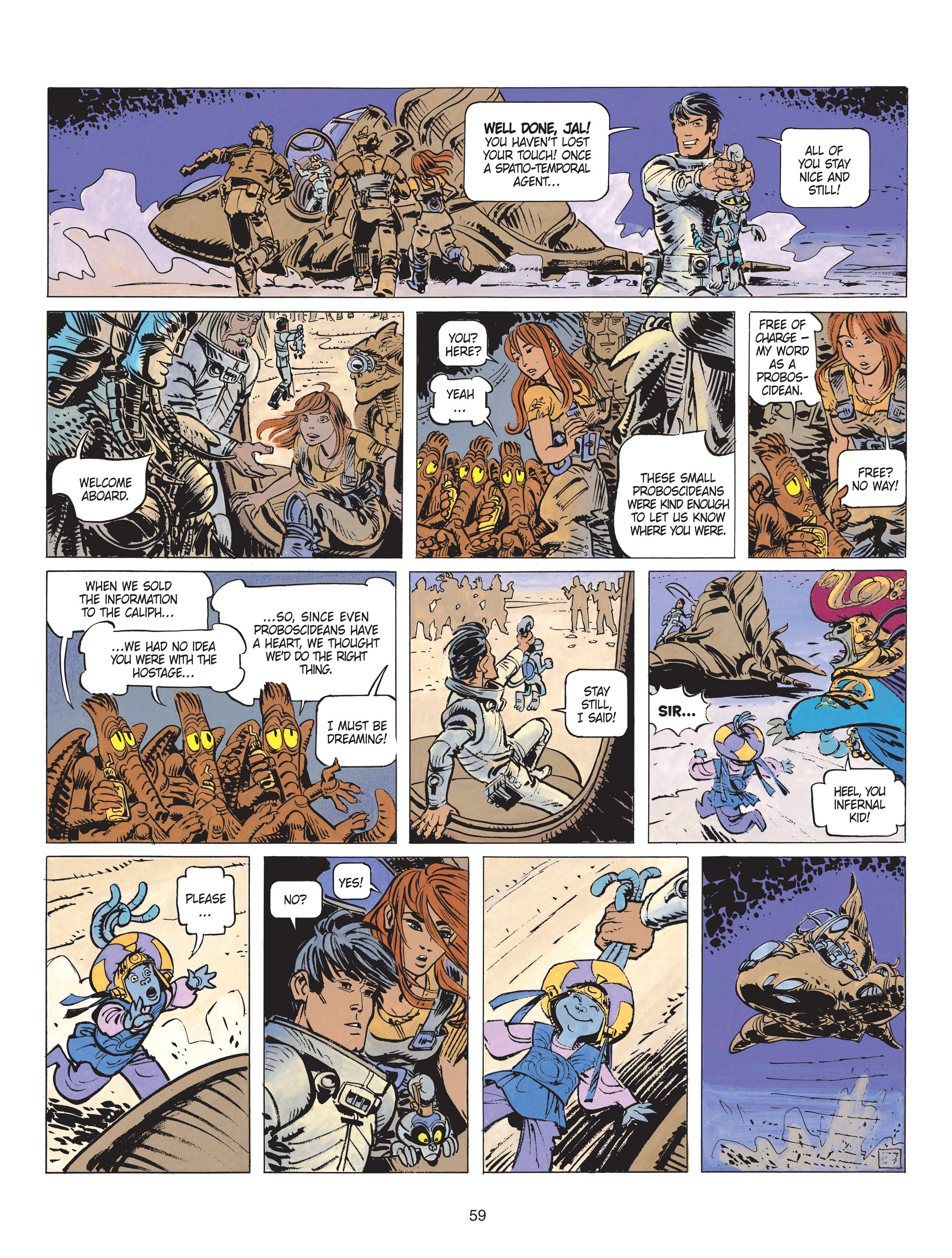 Read online Valerian and Laureline comic -  Issue #16 - 59