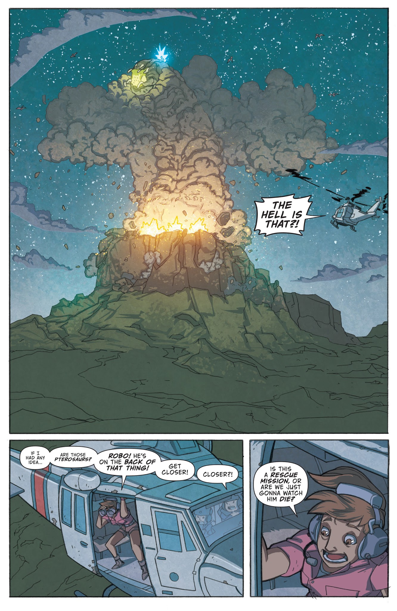 Read online Atomic Robo and the Savage Sword of Dr. Dinosaur comic -  Issue #5 - 16