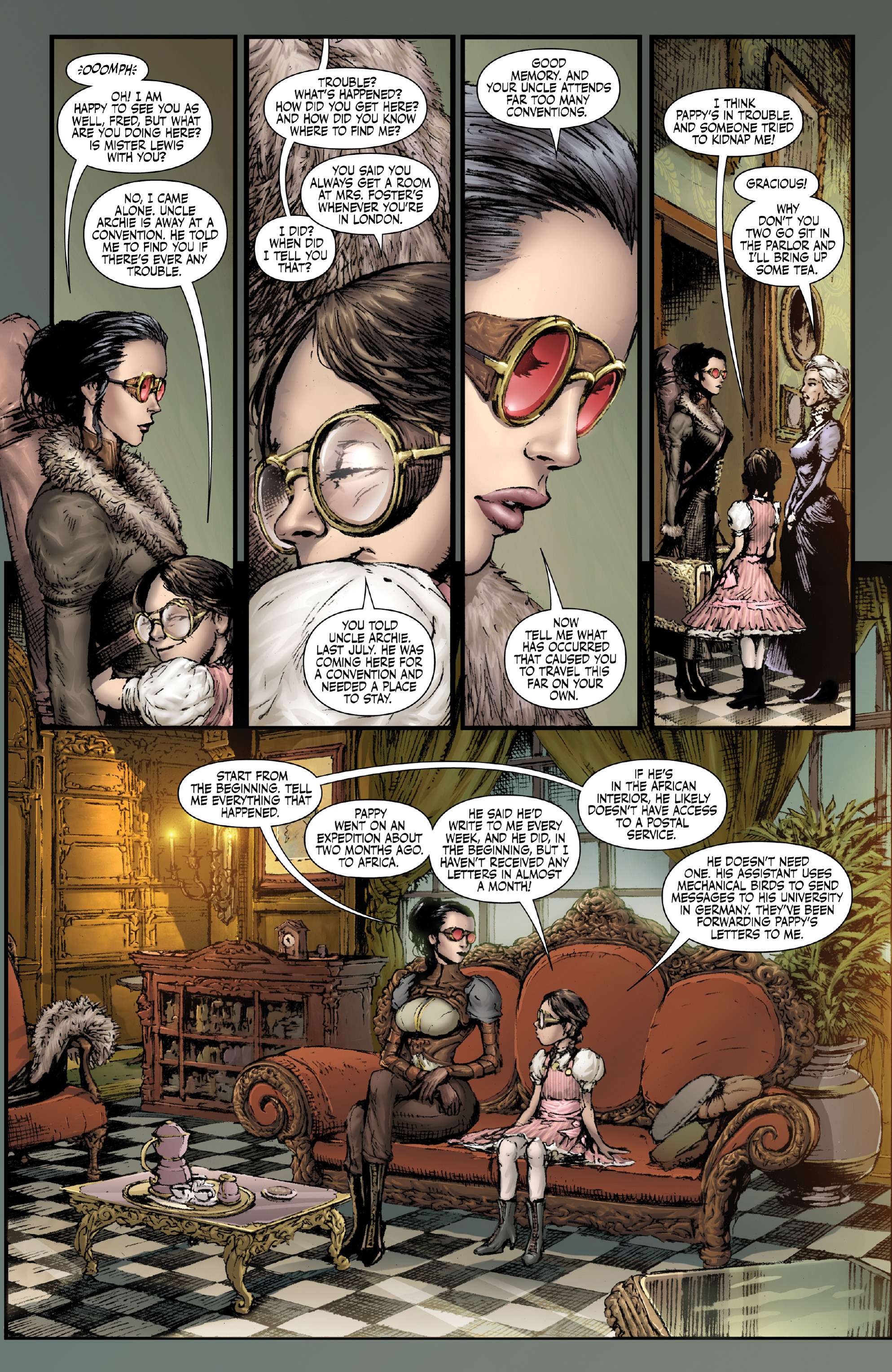 Read online Lady Mechanika: The Tablet of Destinies comic -  Issue #1 - 16