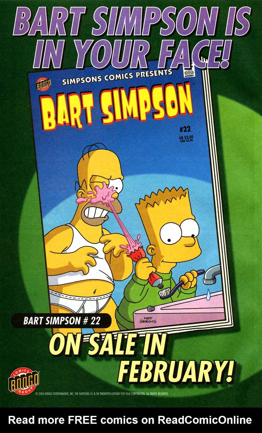 Read online Bart Simpson comic -  Issue #21 - 22