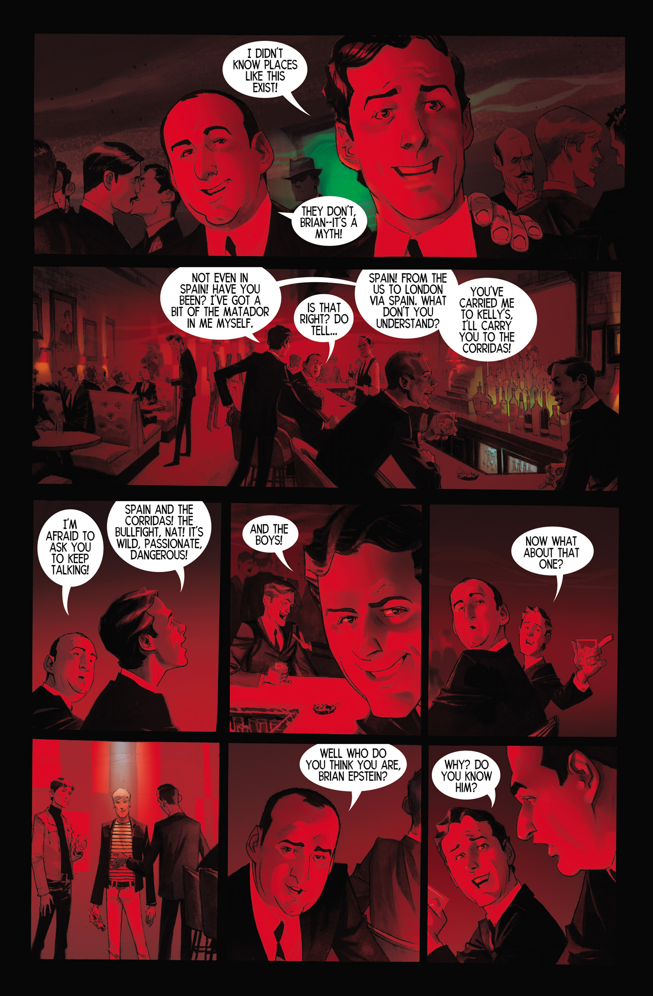 Read online The Fifth Beatle: The Brian Epstein Story comic -  Issue # TPB - 69