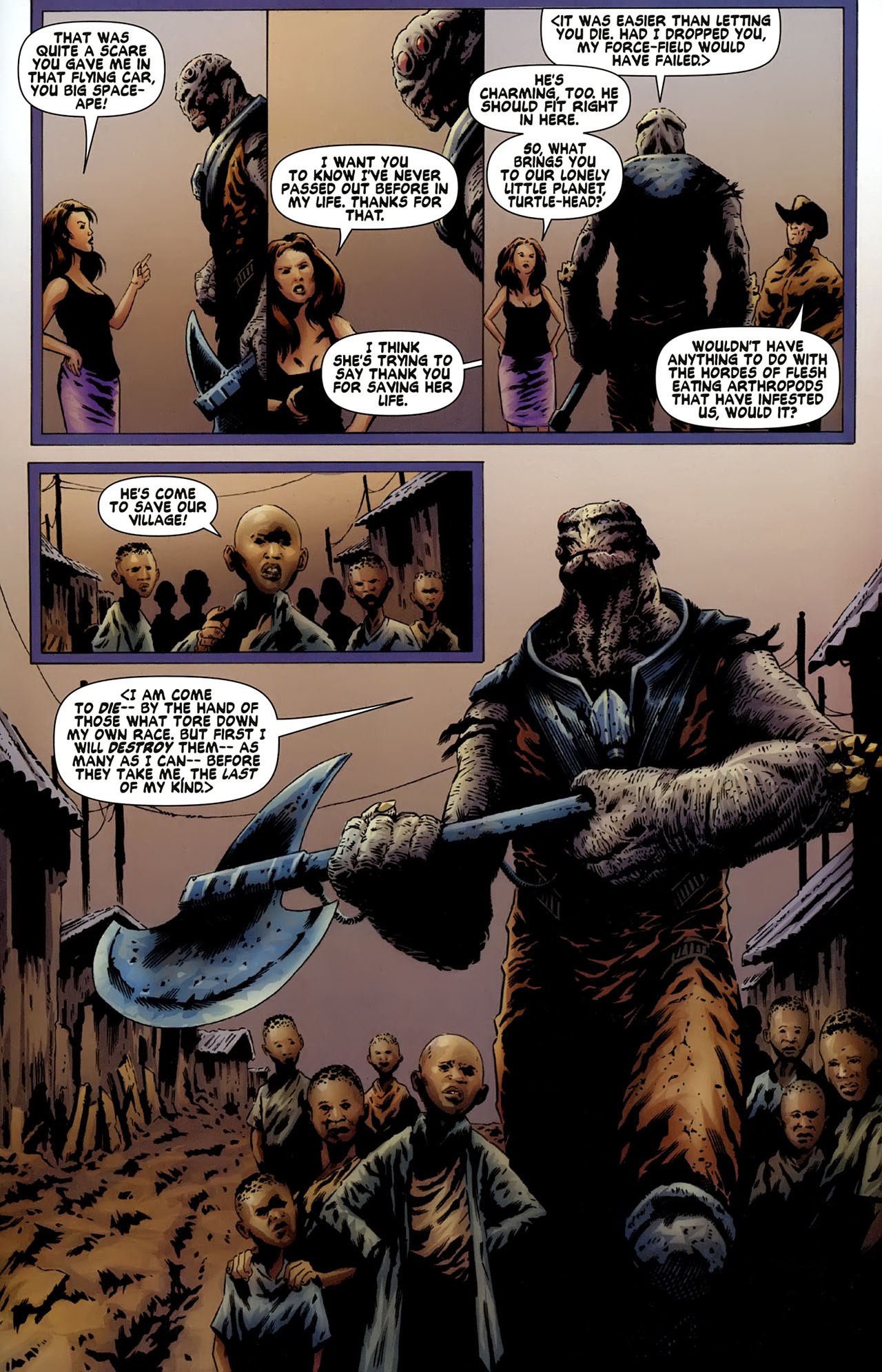 Read online Bad Planet comic -  Issue #4 - 23