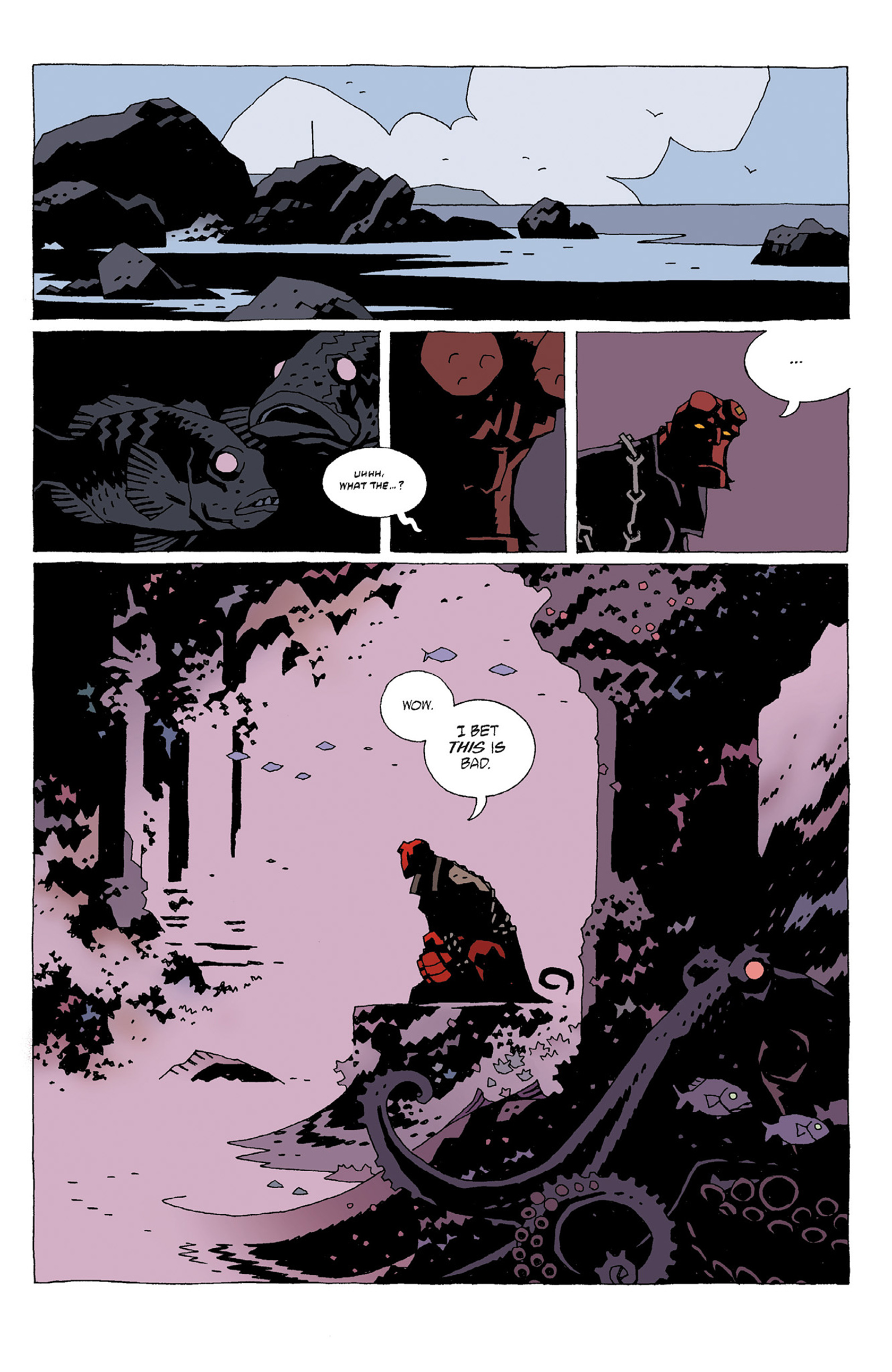 Read online Hellboy: Strange Places comic -  Issue # TPB - 25