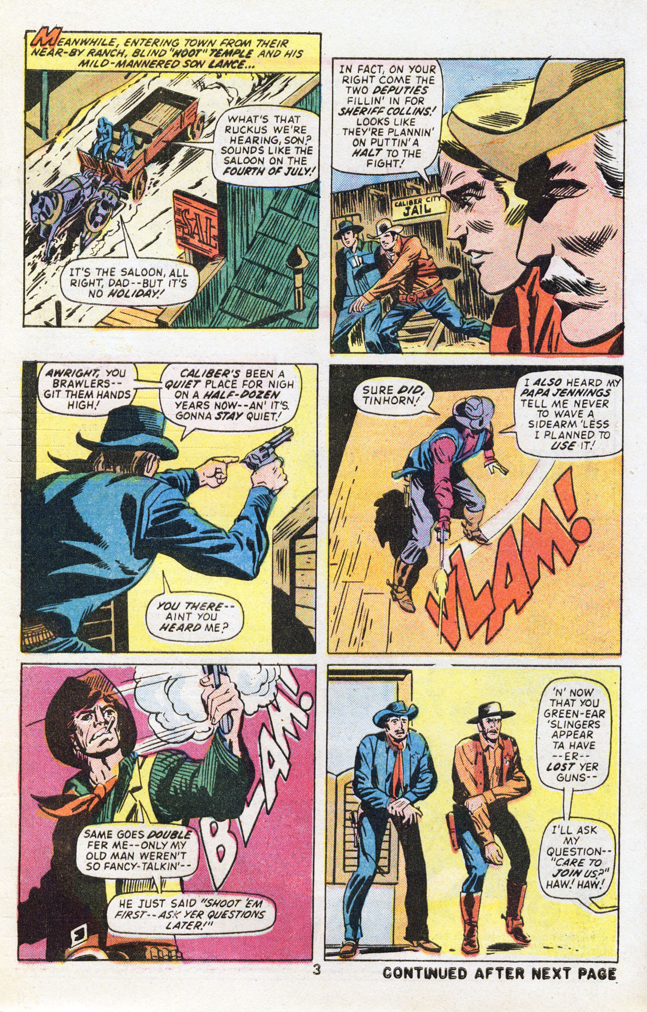 Read online The Outlaw Kid (1970) comic -  Issue #27 - 5