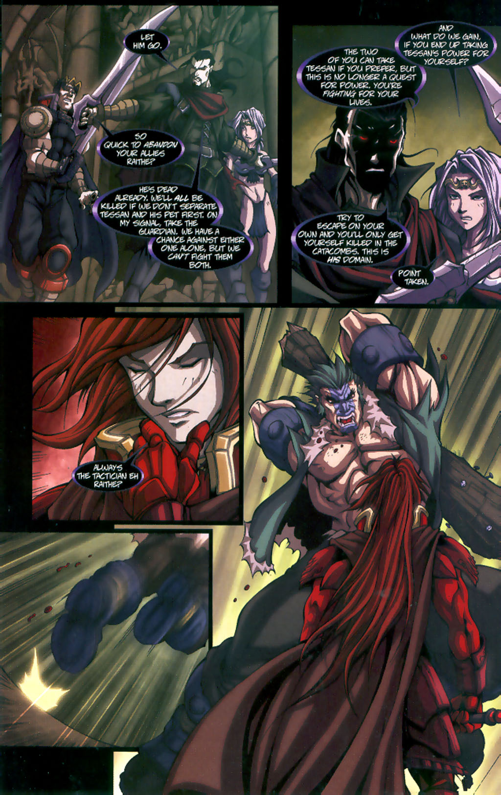 Read online Banished Knights comic -  Issue #4 - 5