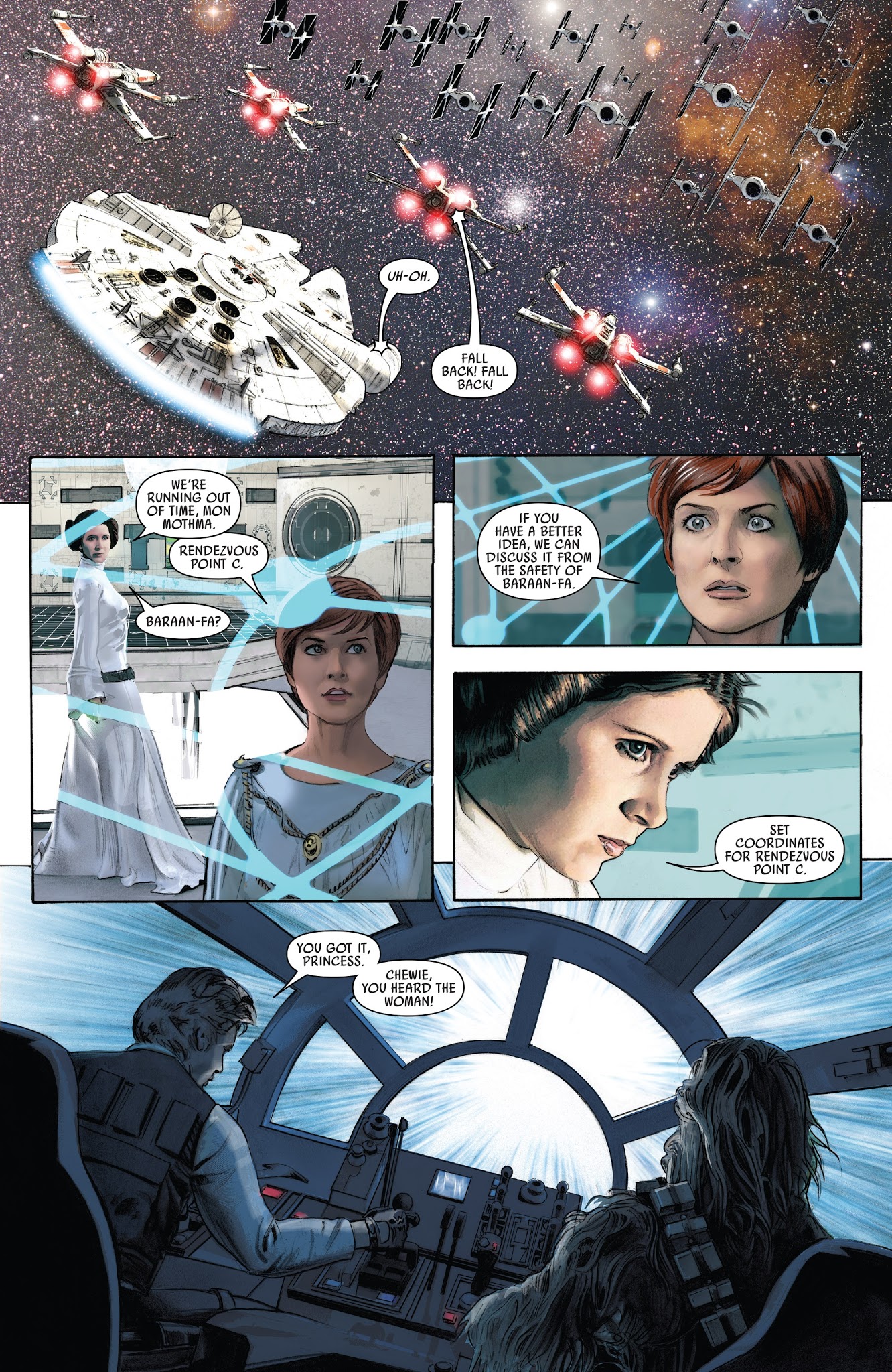 Read online Star Wars Episode VIII: The Last Jedi - Storms of Crait comic -  Issue # Full - 5