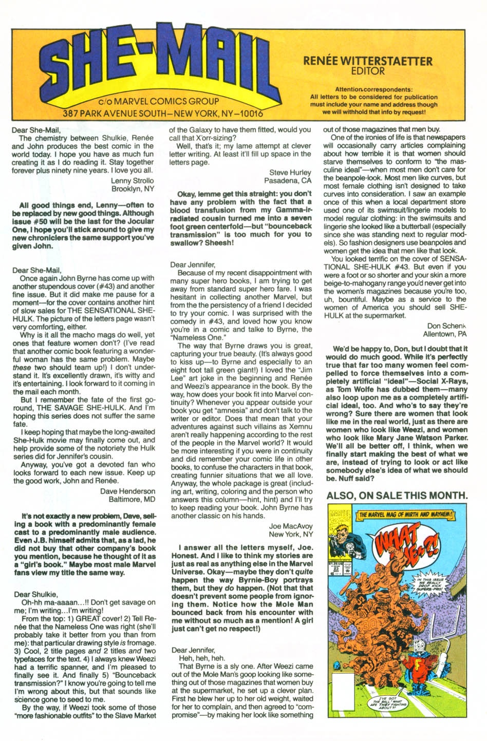 Read online The Sensational She-Hulk comic -  Issue #46 - 25