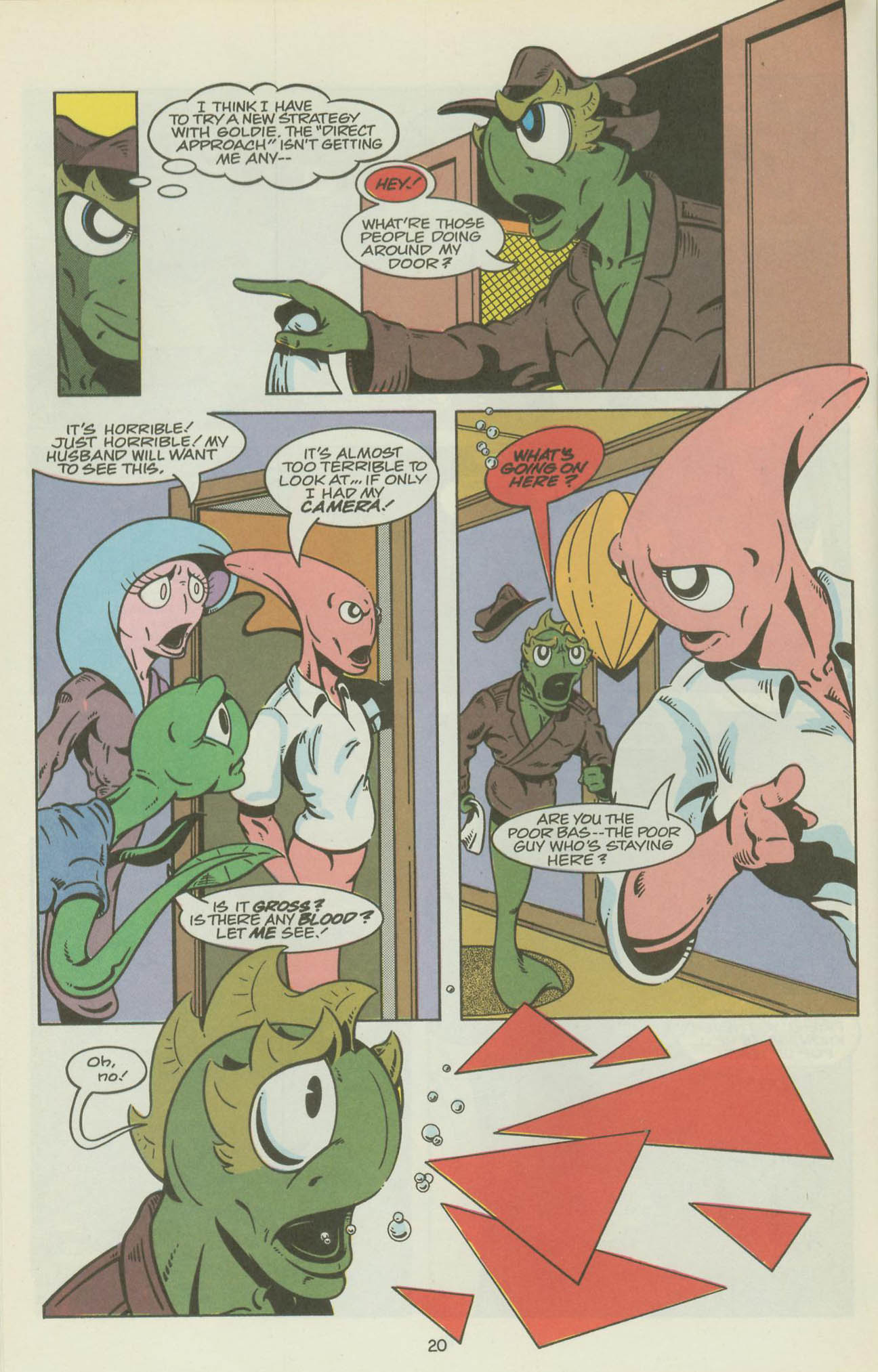 Read online The Fish Police comic -  Issue #17 - 22