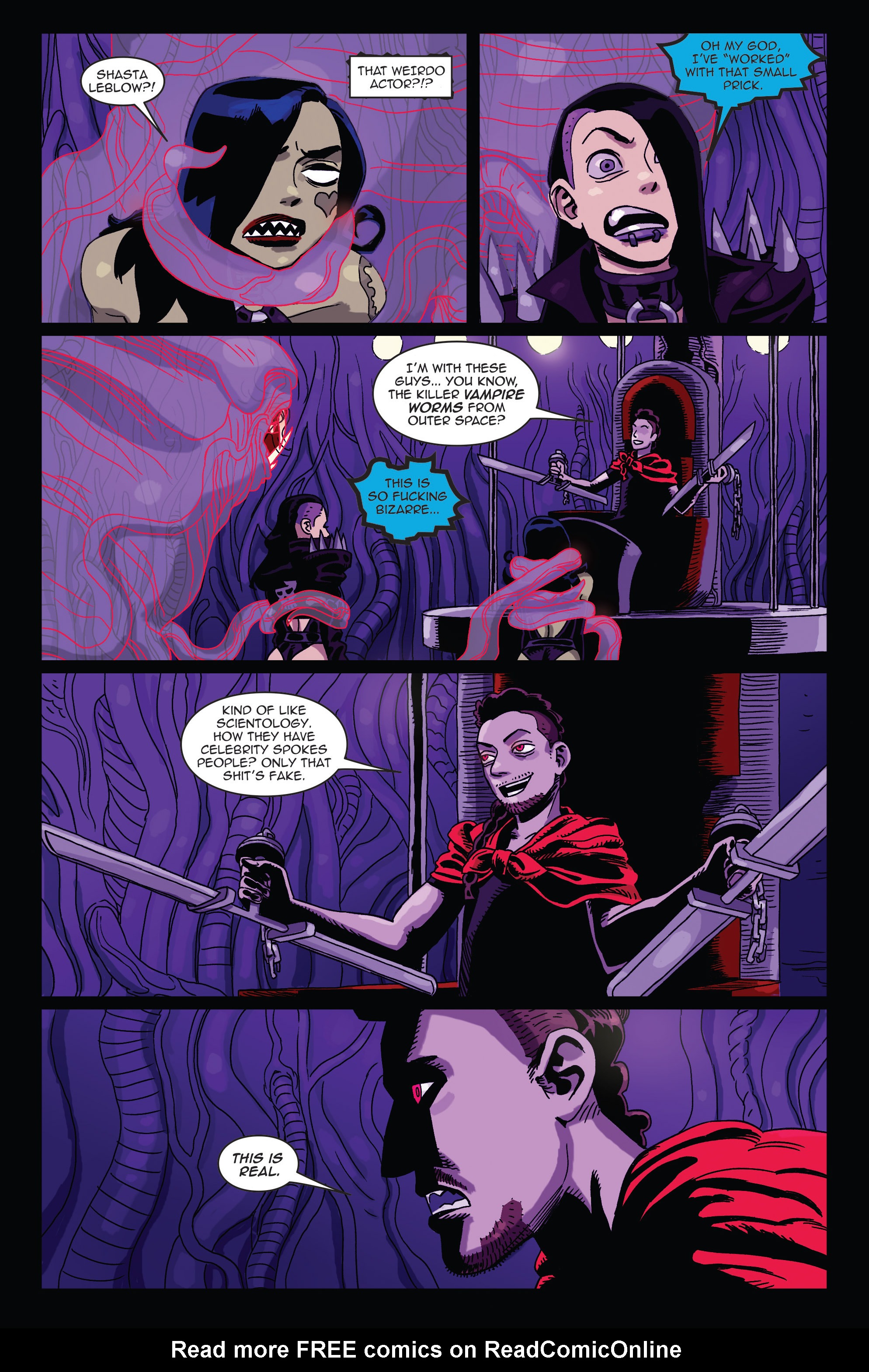 Read online Zombie Tramp vs: Vampblade comic -  Issue #3 - 13
