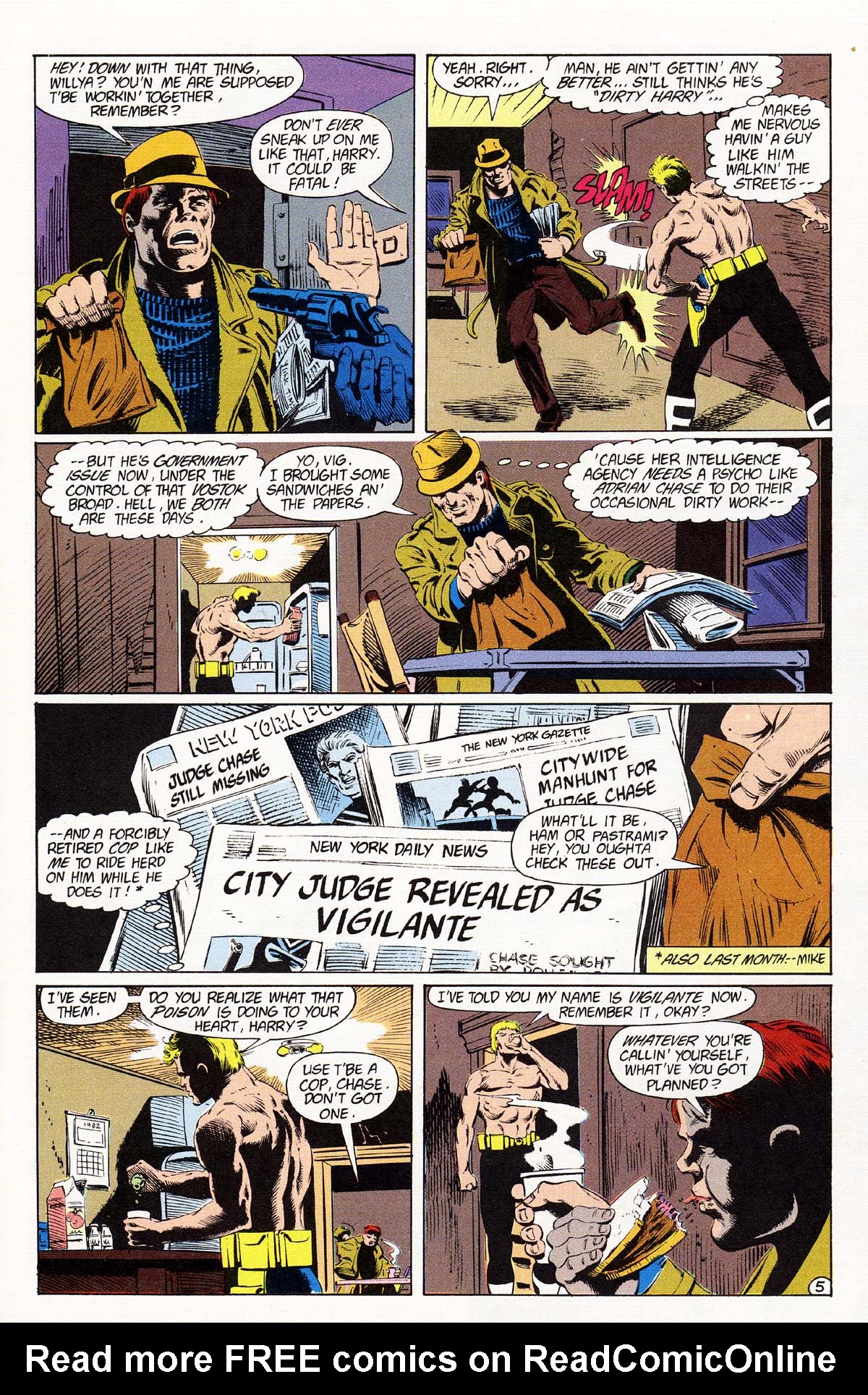 Read online Vigilante (1983) comic -  Issue #39 - 7