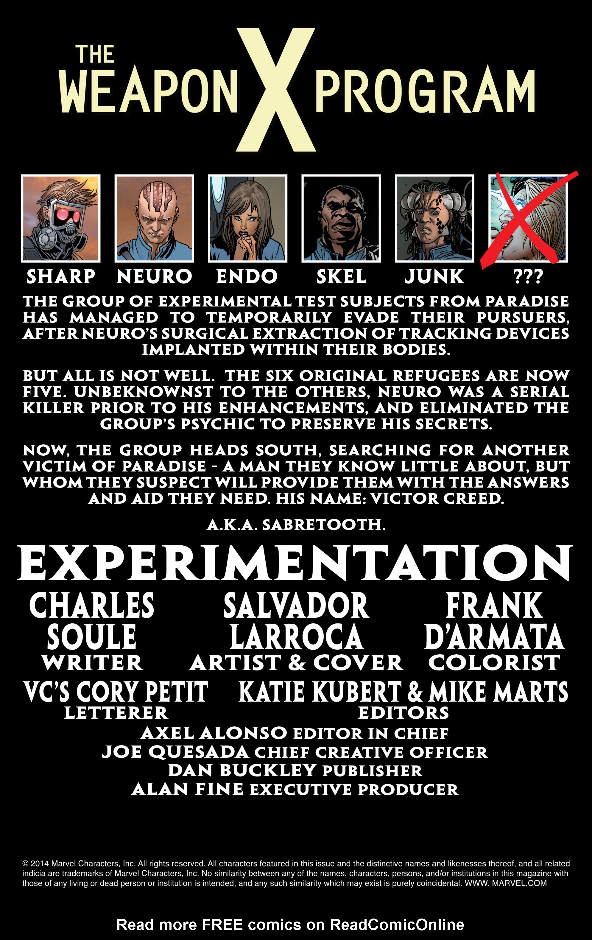 Read online Death of Wolverine: The Weapon X Program comic -  Issue #3 - 2