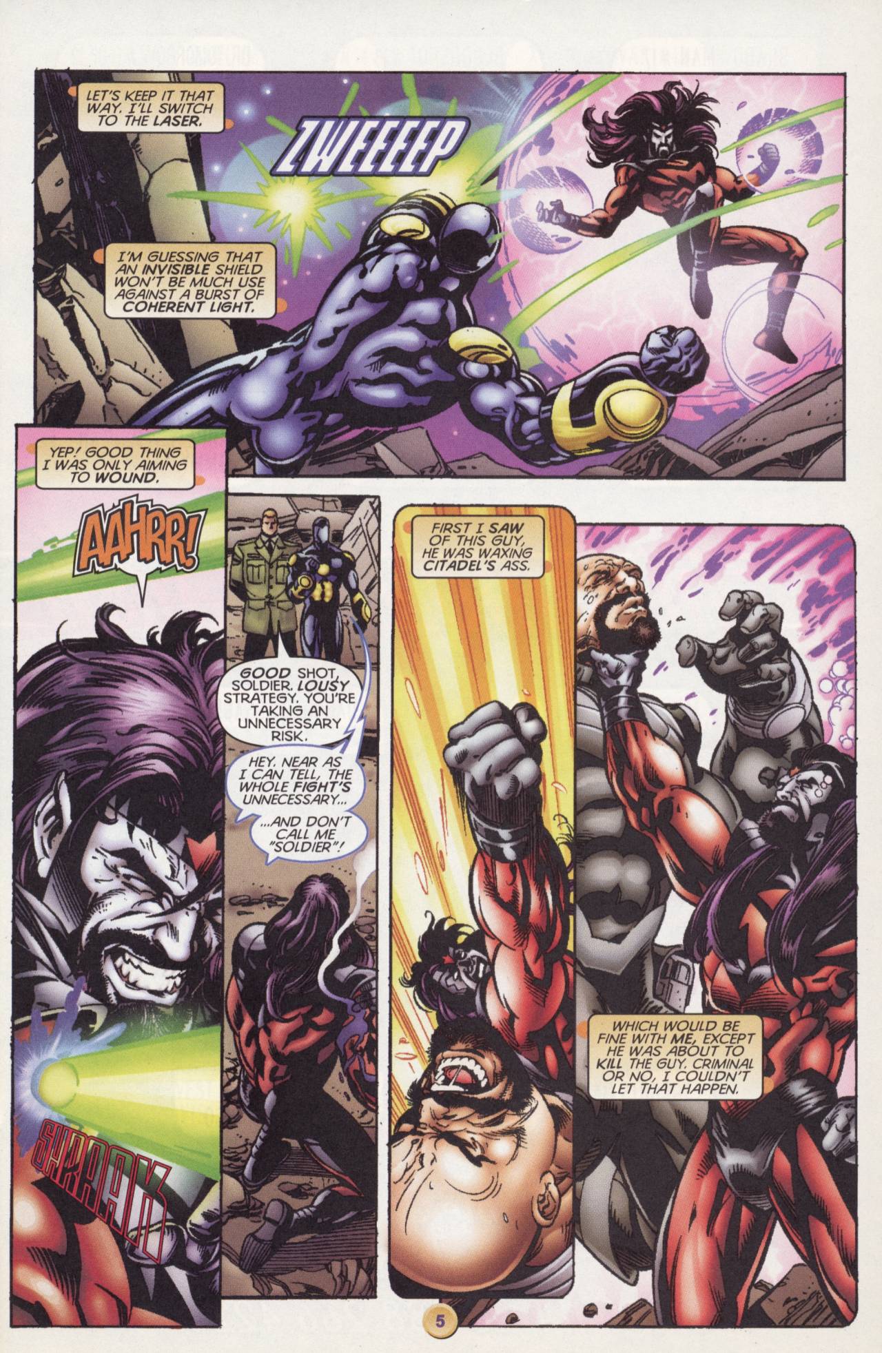 Read online X-O Manowar (1996) comic -  Issue #18 - 6
