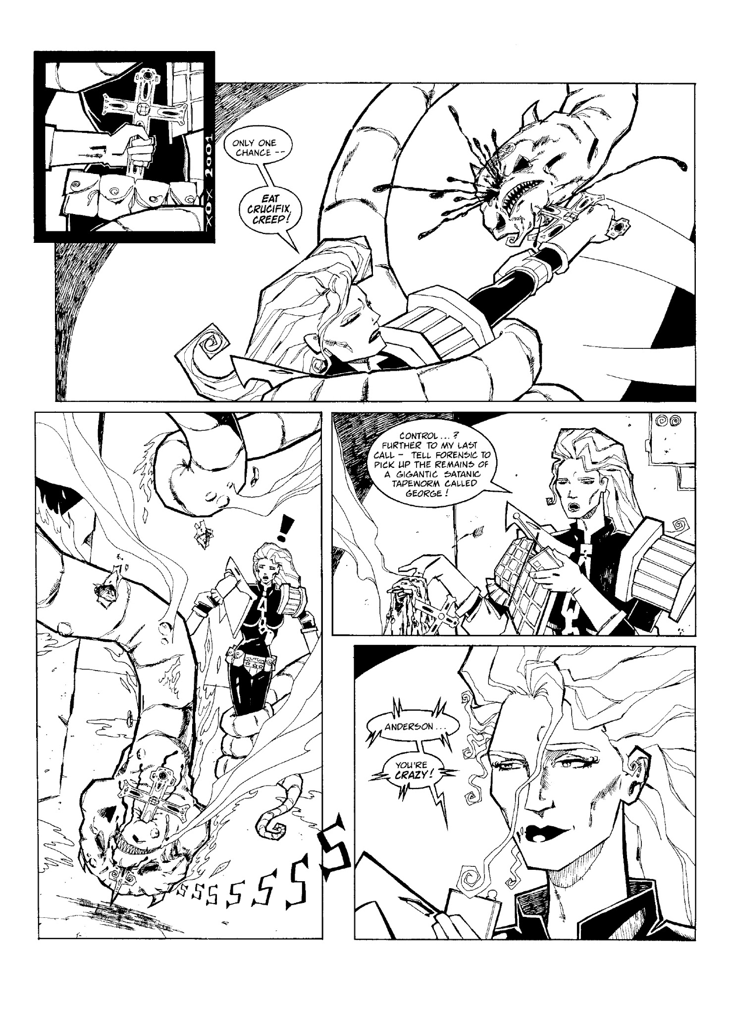 Read online Judge Anderson: The Psi Files comic -  Issue # TPB 4 - 293
