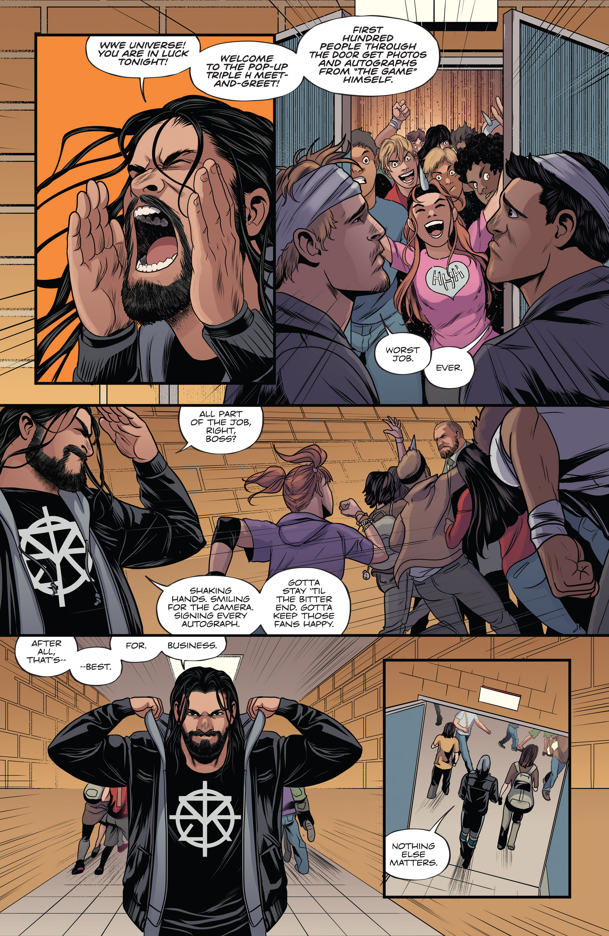 Read online WWE comic -  Issue #4 - 20