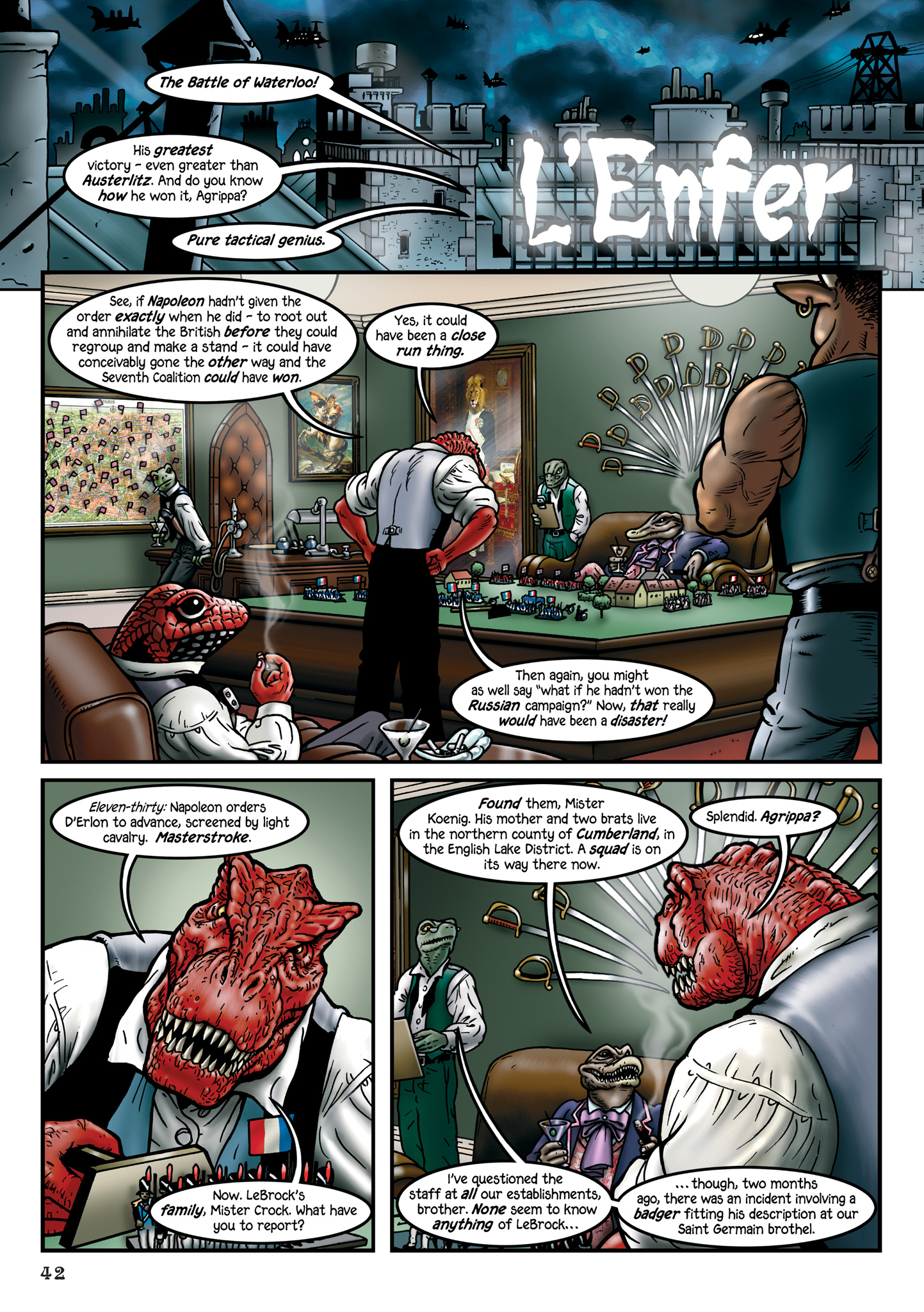 Read online Grandville Force Majeur comic -  Issue # TPB (Part 1) - 44