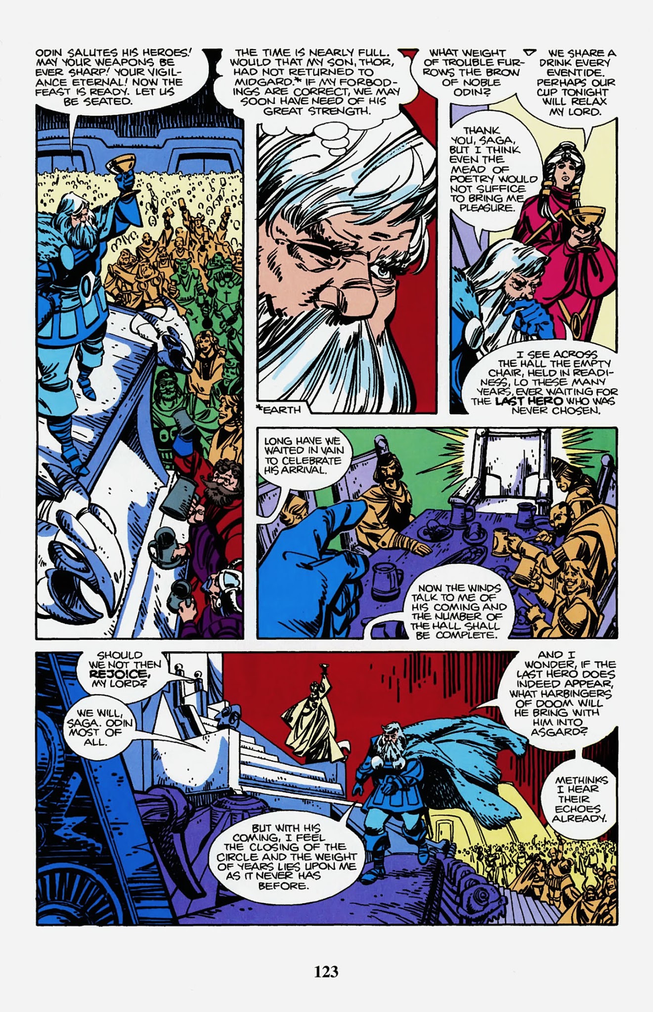Read online Thor Visionaries: Walter Simonson comic -  Issue # TPB 1 - 125