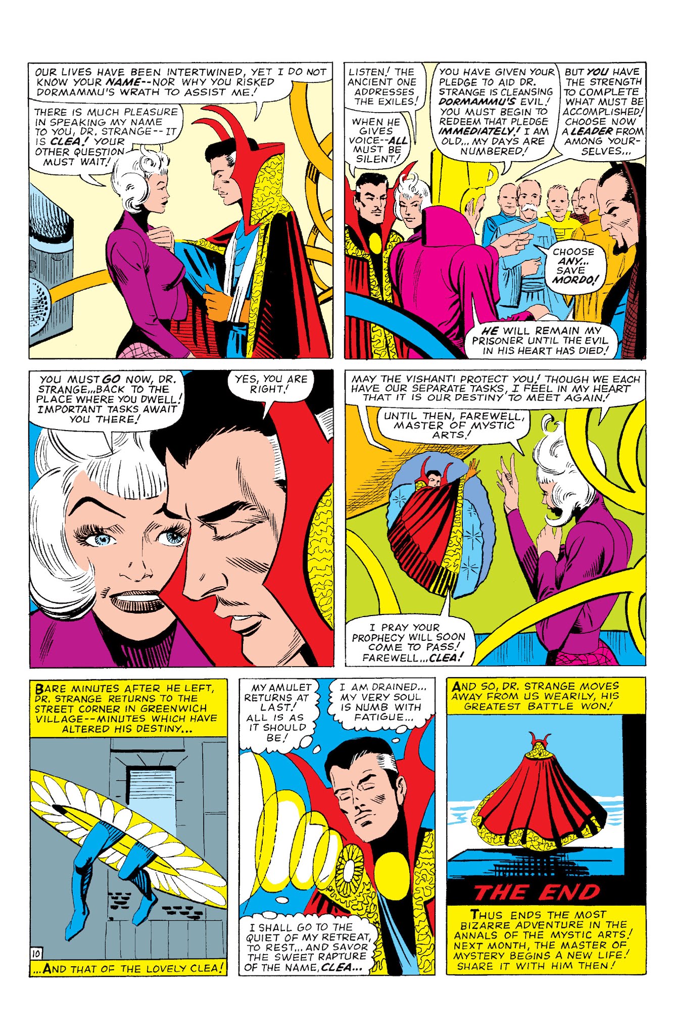 Read online Marvel Masterworks: Doctor Strange comic -  Issue # TPB 2 (Part 1) - 60
