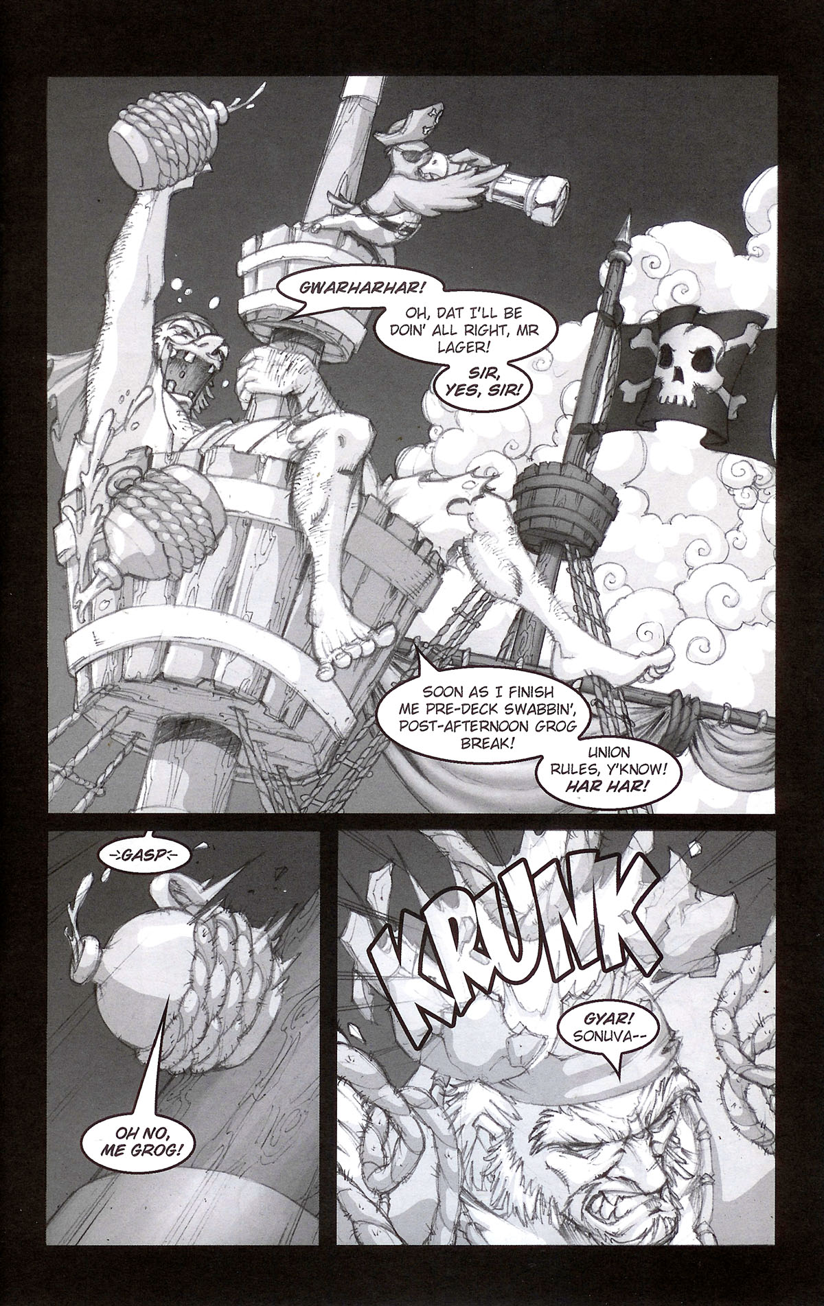 Read online Pirates vs. Ninjas comic -  Issue #1 - 10